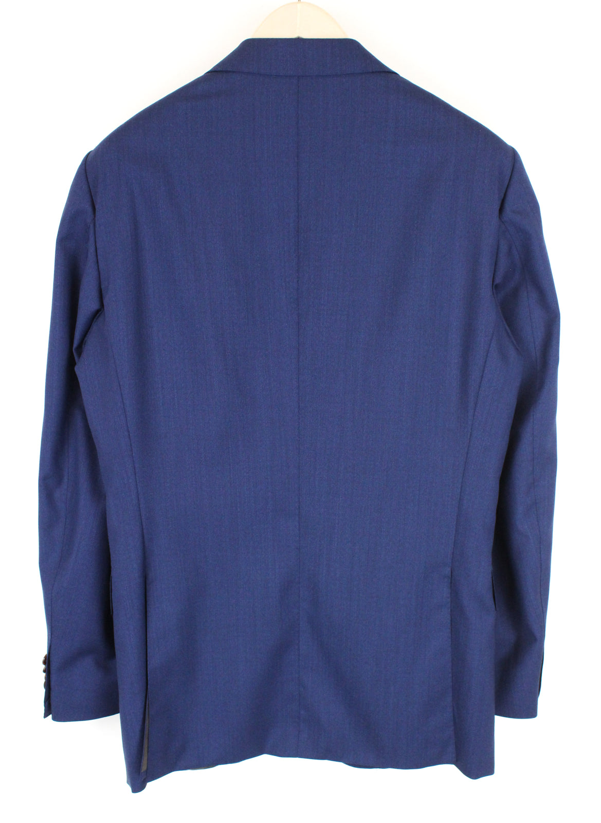 SUITSUPPLY Lazio Men's Blue Wool Suit UK42L 2-Piece Blazer Waistcoat Slim Cut