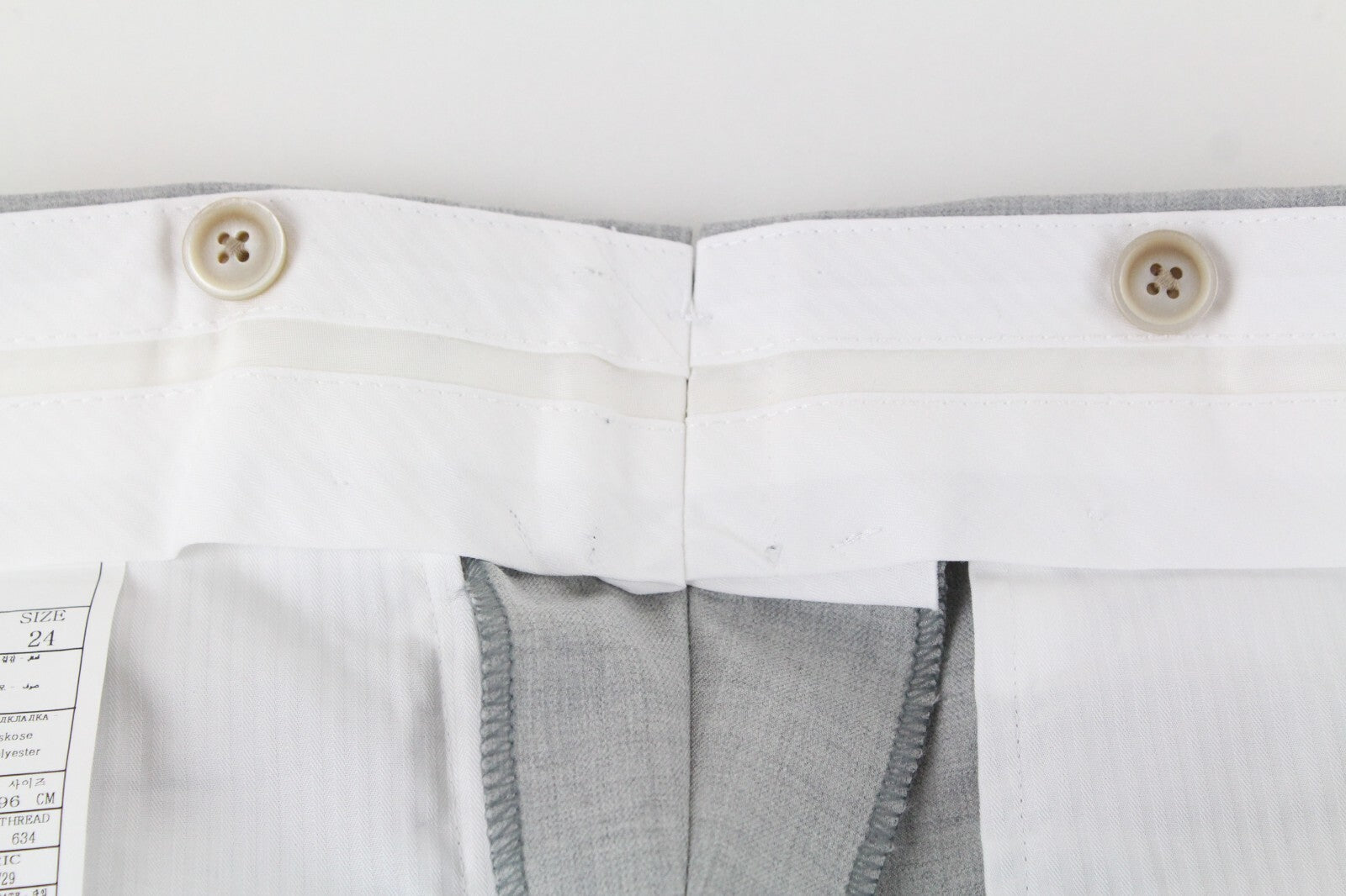 SUITSUPPLY La Spalla Men's Grey Melange Wool Suit UK36R 2-Piece Notch Lapel