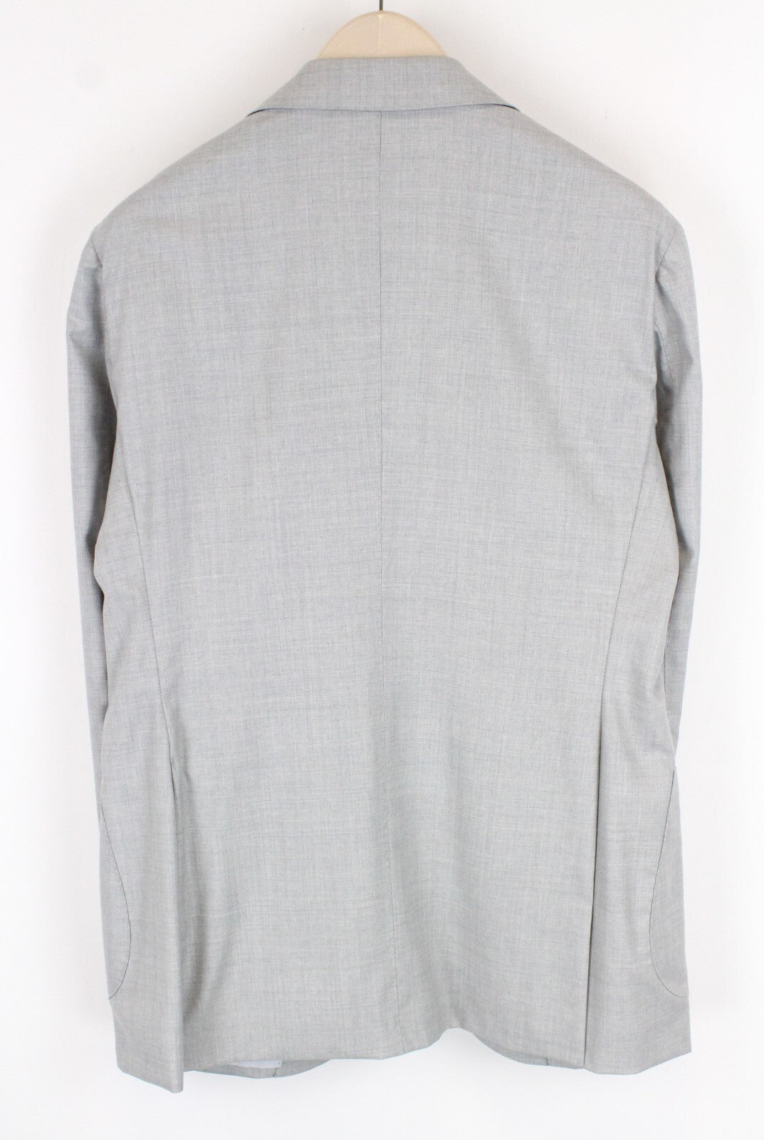 SUITSUPPLY La Spalla Men's Grey Melange Wool Suit UK36R 2-Piece Notch Lapel