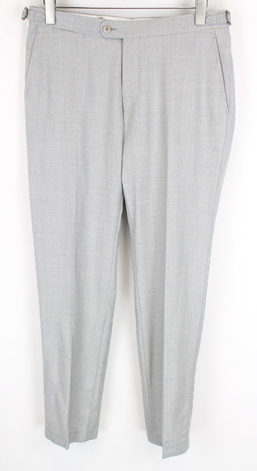 SUITSUPPLY La Spalla Men's Grey Melange Wool Suit UK36R 2-Piece Notch Lapel