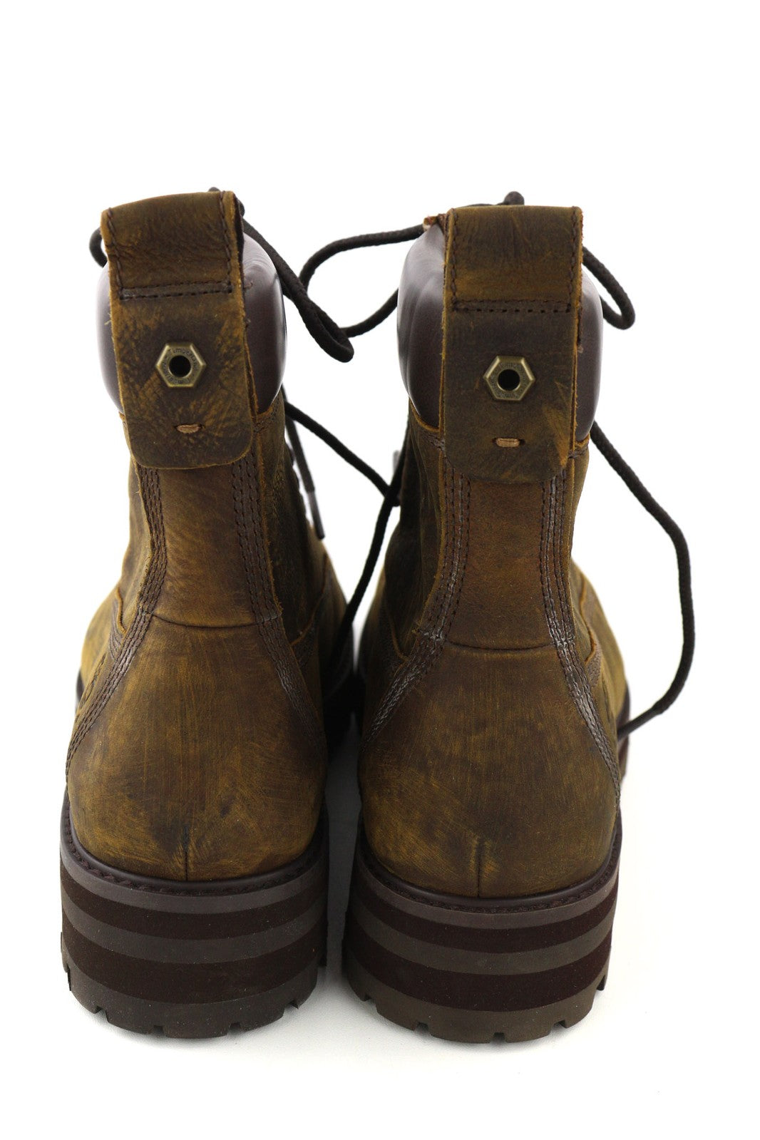 TIMBERLAND A2BSR-A4519 Men Shoes EU43/43.5 Brown Leather Aged Look High-Top