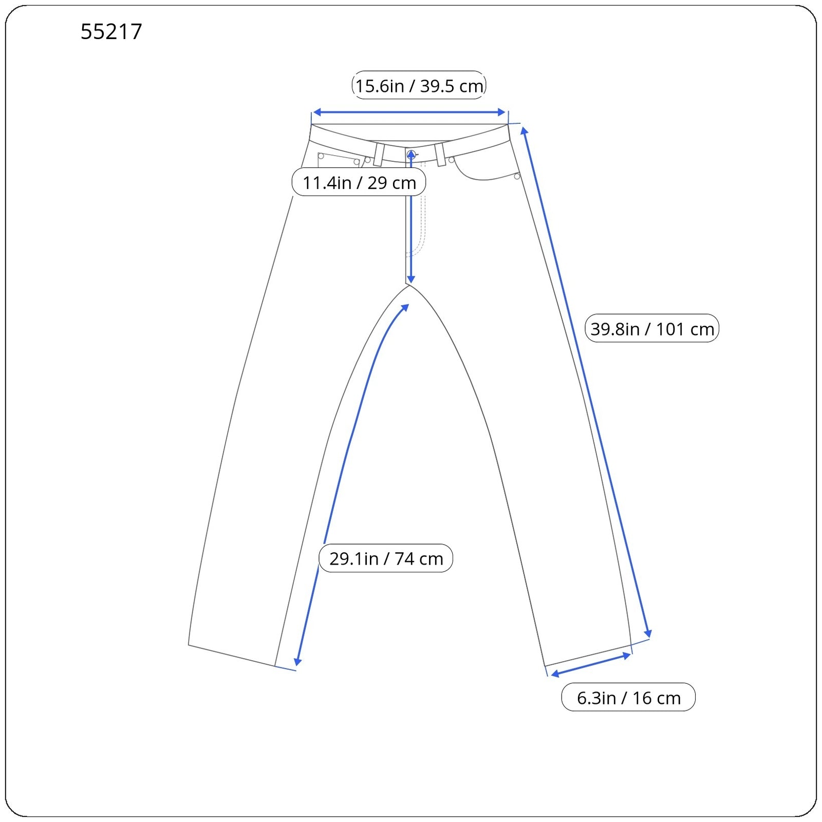 DIESEL Krooley-NE 084TZ W28 Men's Blue Jogg Tapered Ripped Stretch Jeans