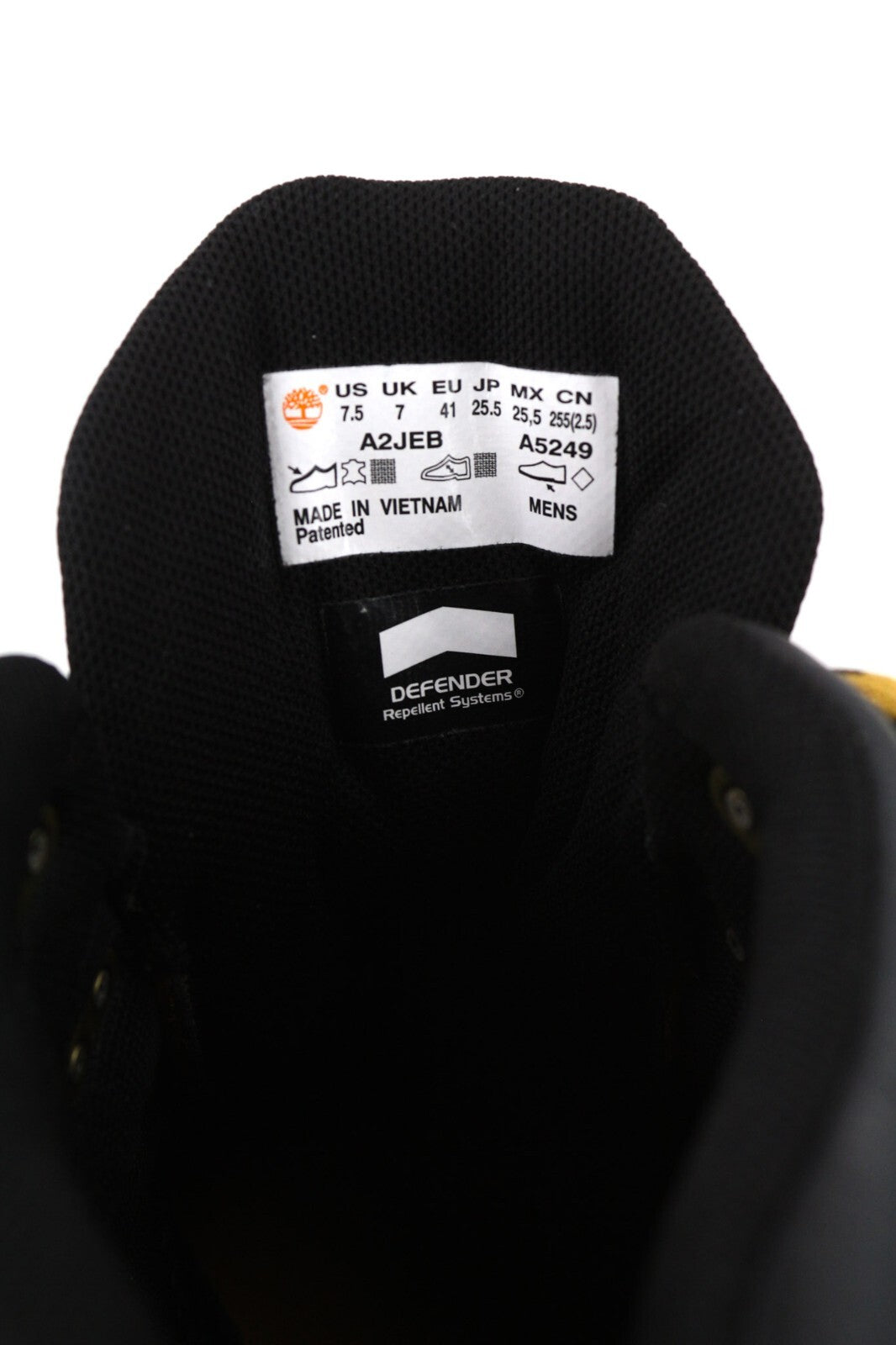 TIMBERLAND A2JEB-A549 Men Shoes EU40/41 Brown Black Leather Sneaker Style