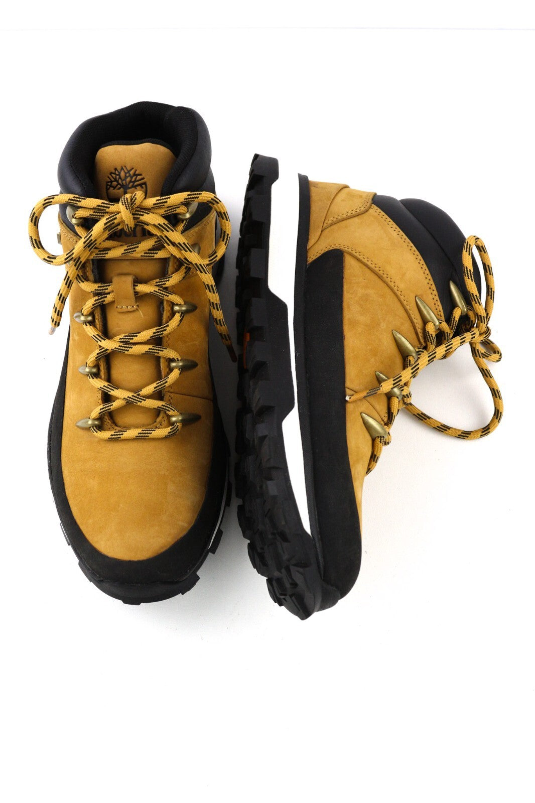 TIMBERLAND A2JEB-A549 Men Shoes EU40/41 Brown Black Leather Sneaker Style