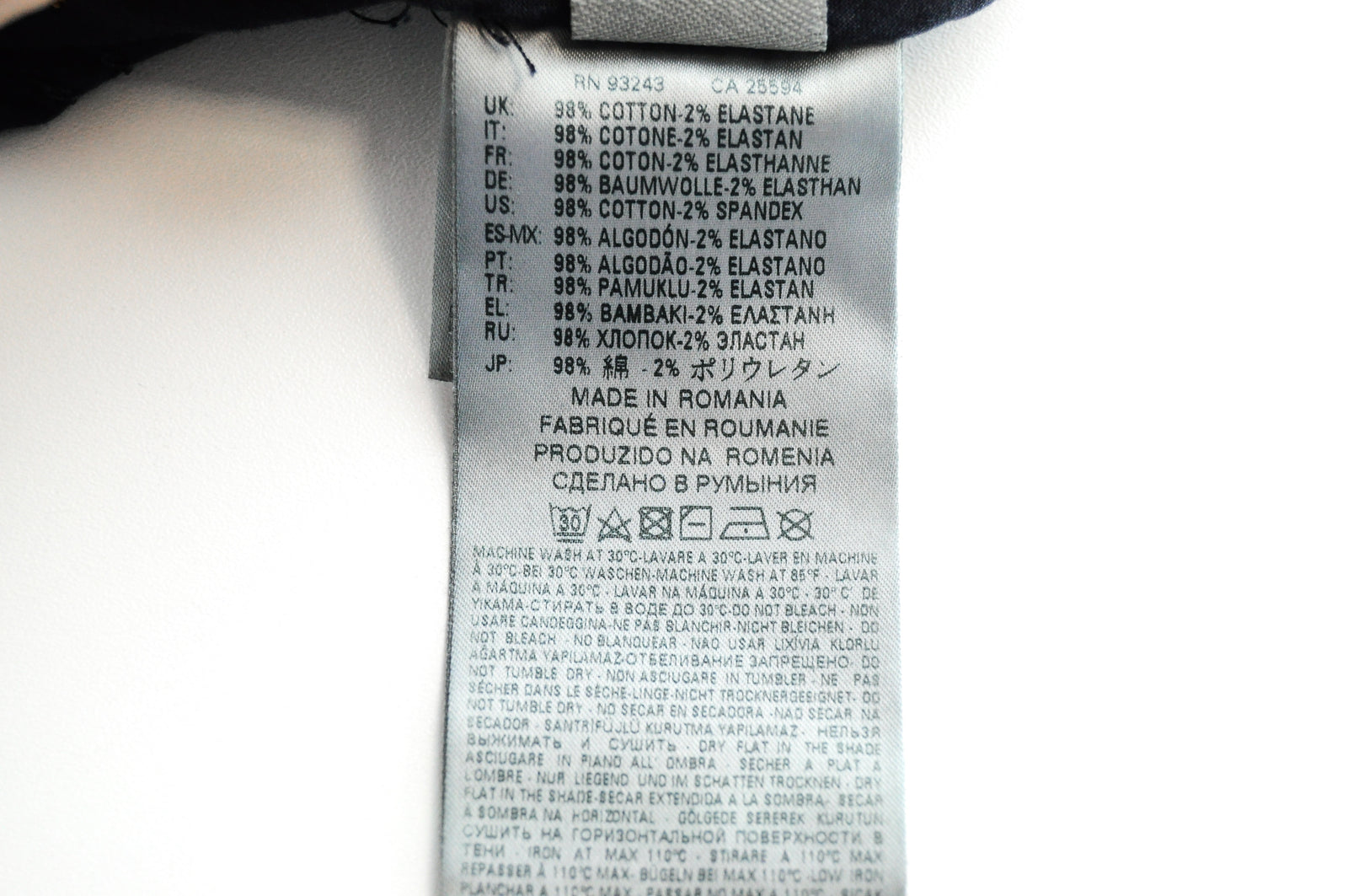 DIESEL Krooley-NE 084TZ W38 Men's Blue Jogg Tapered Ripped Stretch Jeans