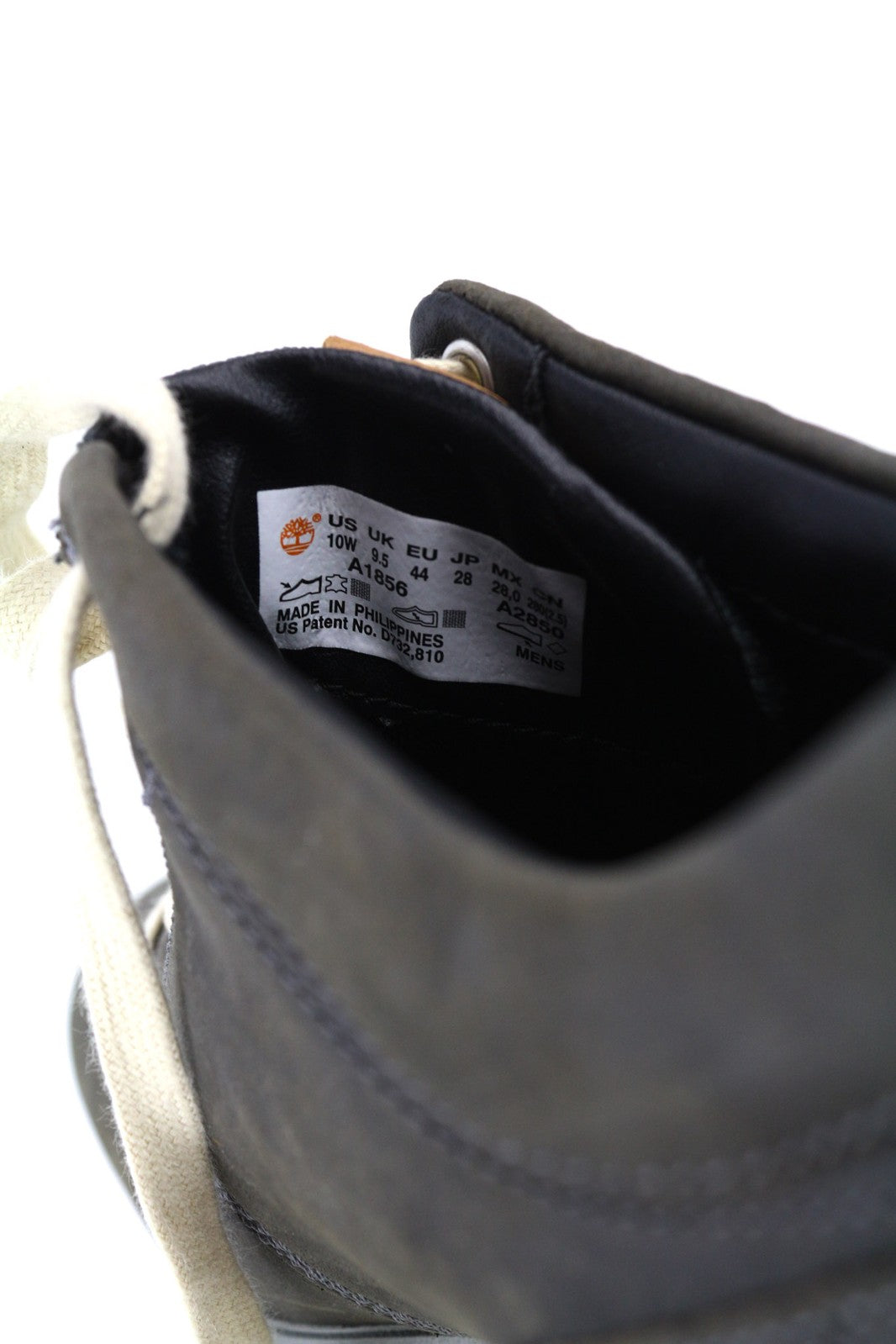 TIMBERLAND A1856-A2550 Men Shoes EU43/44 Navy Blue Leather Low-Top Laced