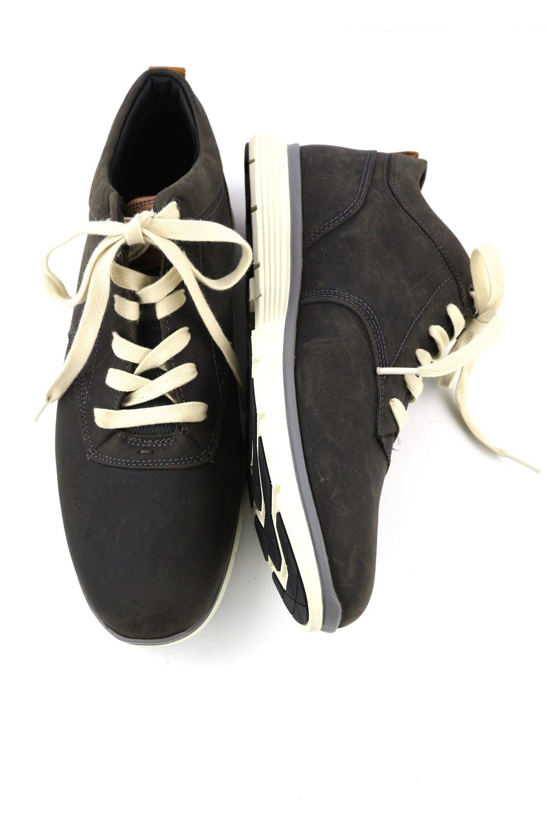 TIMBERLAND A1856-A2550 Men Shoes EU43/44 Navy Blue Leather Low-Top Laced