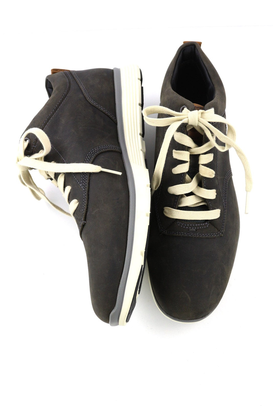 TIMBERLAND A1856-A2550 Men Shoes EU43/44 Navy Blue Leather Low-Top Laced