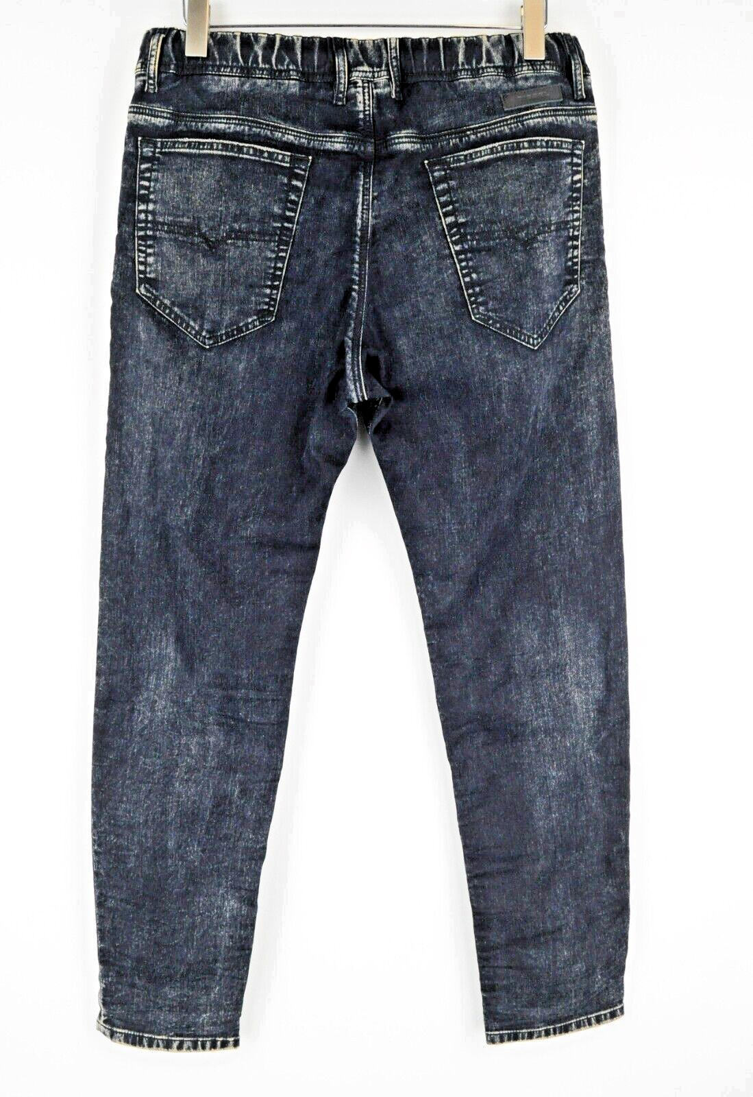 DIESEL Narrot-NE 084XM Men's Blue Jogg Slim Ripped Stretch Jeans W34 Cotton