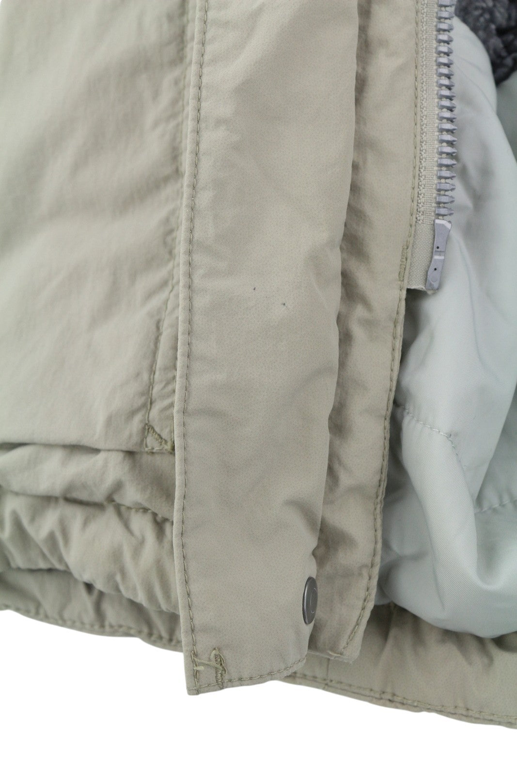 DIDRIKSONS Mike Usx Parka Men Jacket L Storm System Removable Hood Zipper Beige