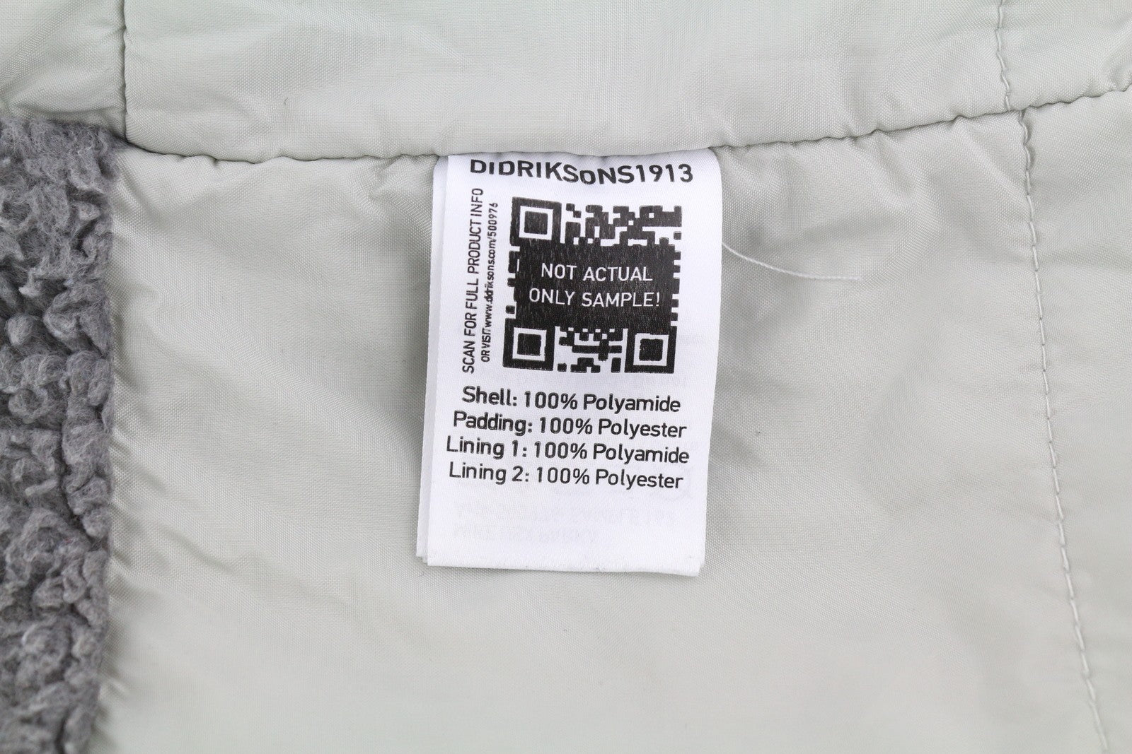 DIDRIKSONS Mike Usx Parka Men Jacket L Storm System Removable Hood Zipper Beige