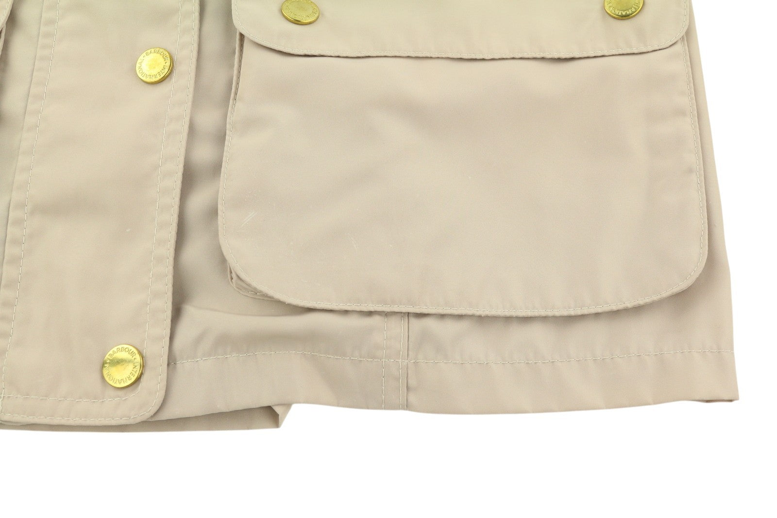 BARBOUR Bintl Broton Belted Casual Women Jacket EU36 Brown Full Zip Lightweight