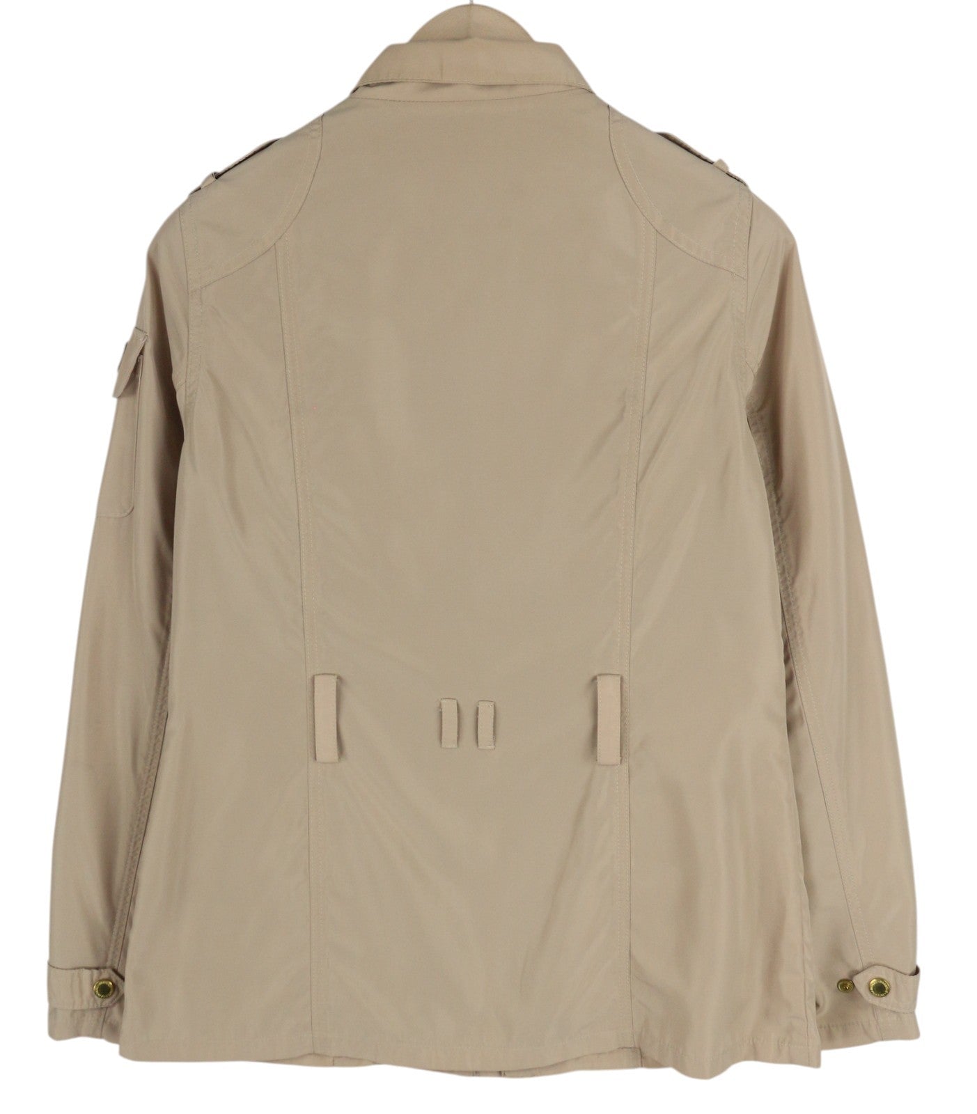 BARBOUR Bintl Broton Belted Casual Women Jacket EU36 Brown Full Zip Lightweight