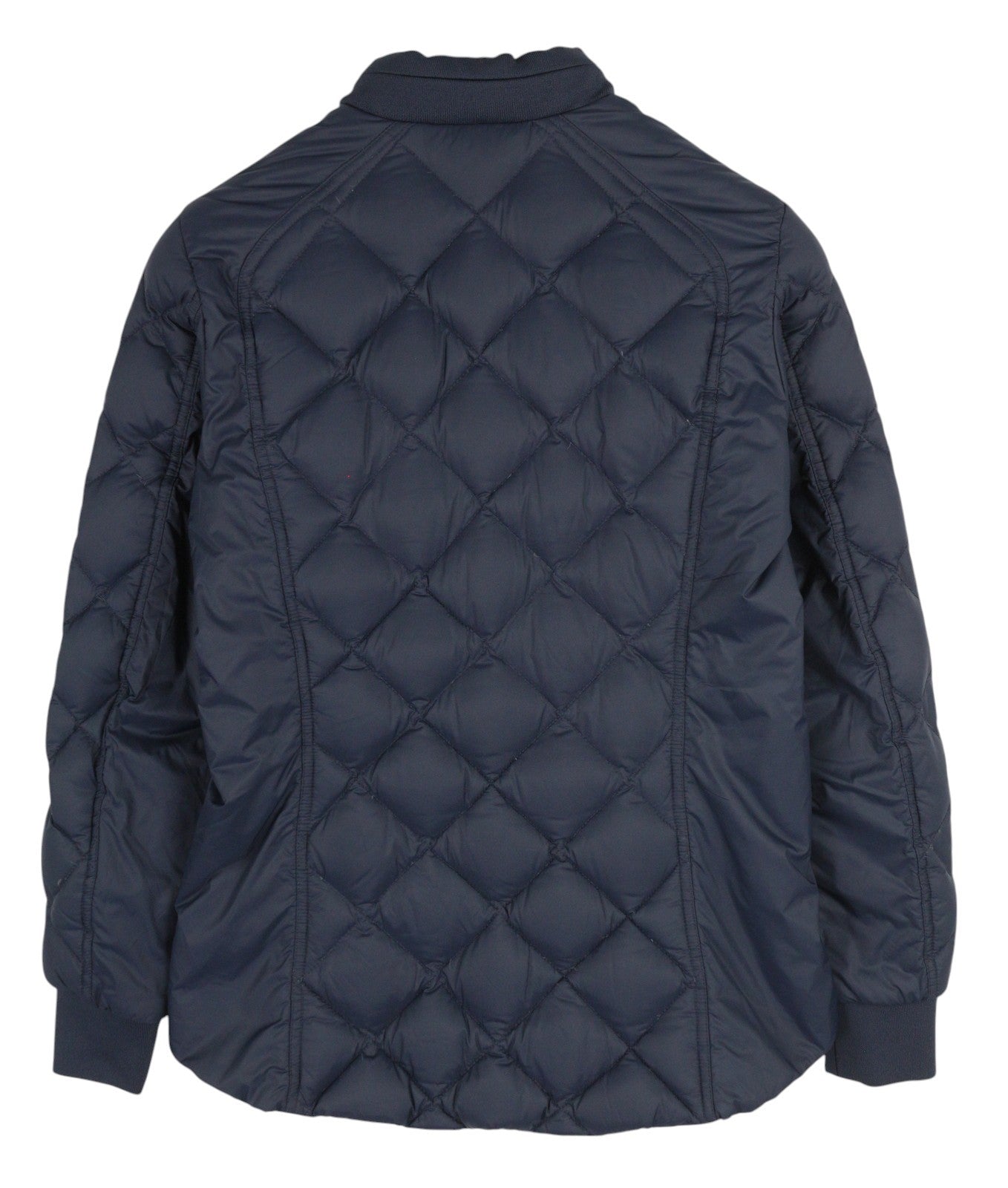 PEAK PERFORMANCE Grace Women Jacket S Dark Blue Down Filled Quilted Puffer Logo