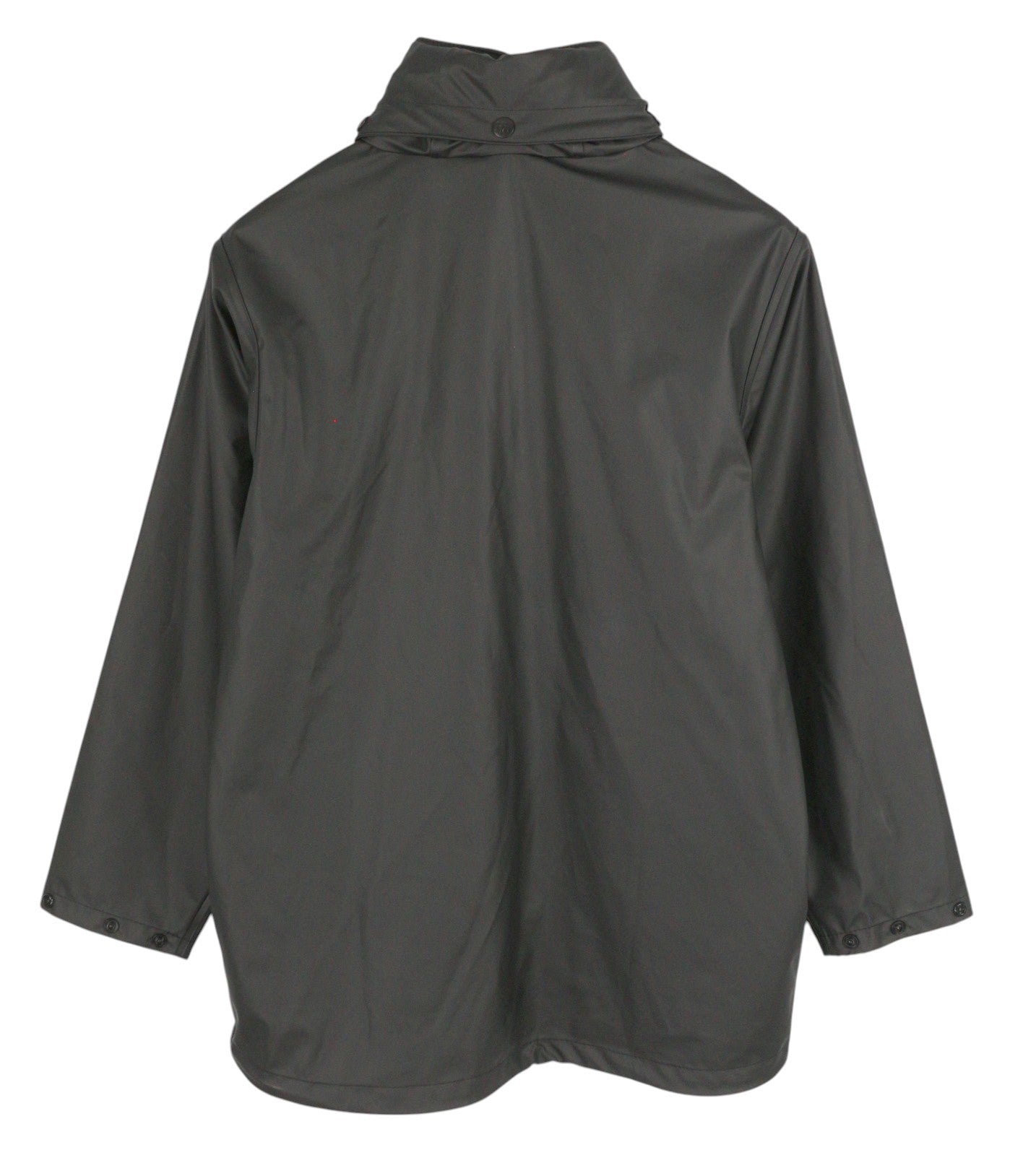 HELLY HANSEN Women Jacket S Black Hidden Hood Water Repellent Zip Lightweight