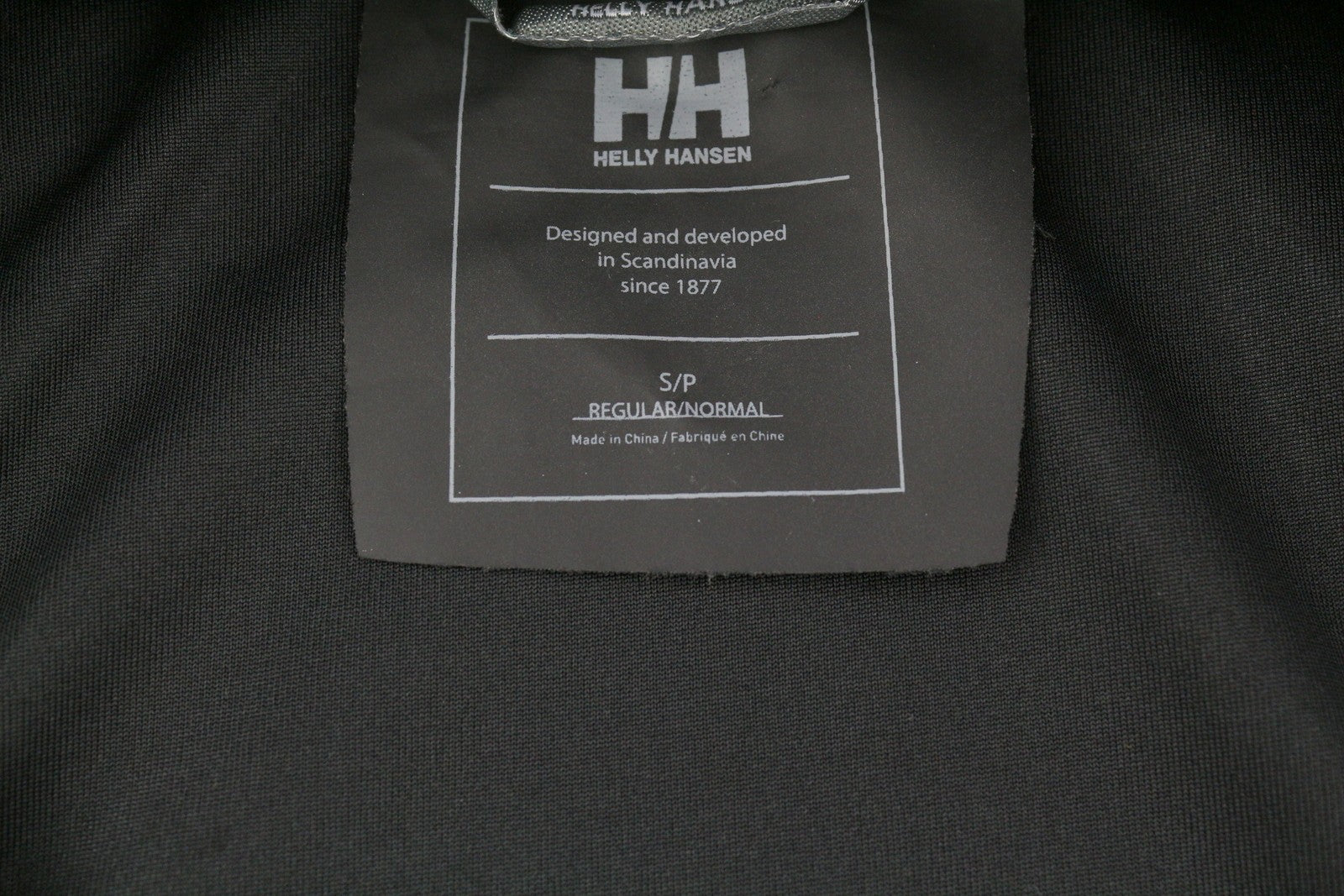HELLY HANSEN Women Jacket S Black Hidden Hood Water Repellent Zip Lightweight
