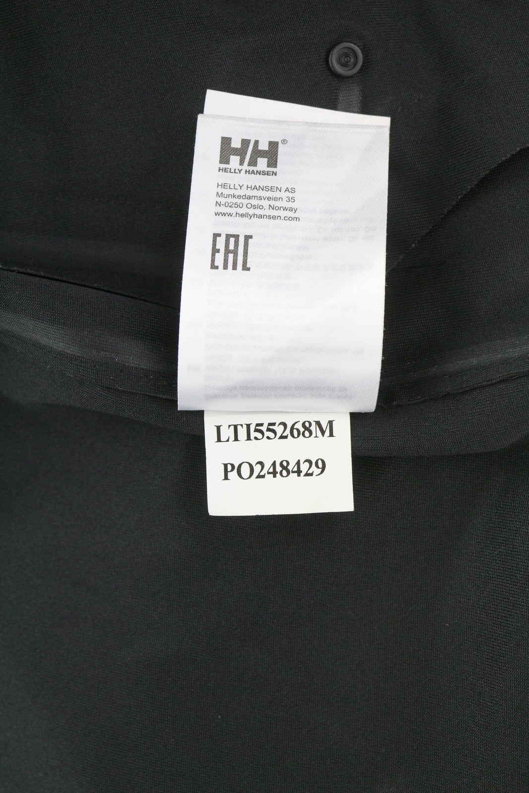 HELLY HANSEN Women Jacket S Black Hidden Hood Water Repellent Zip Lightweight