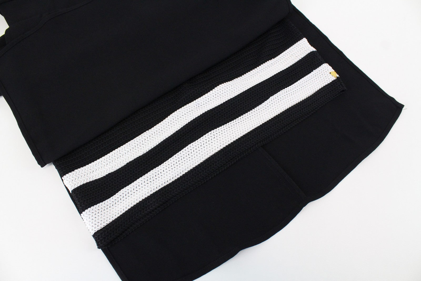 MAISON SCOTCH Womens Dress M Black Short Sleeve V-Neck Lined Casual Short