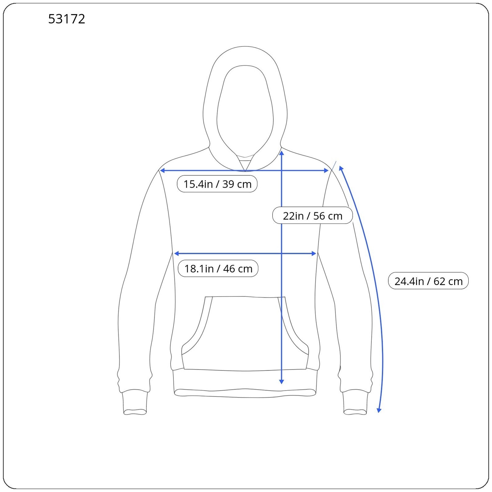 DNN DENIM BLACK OUT Marina Mens Sweatshirt 2XS Pink Cotton Long Sleeved Hoodie