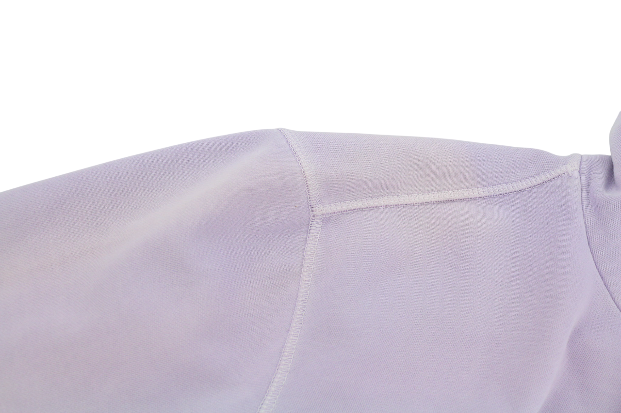 DIESEL S-Ginn-Hood-Ind Mens Hoodie L Light Purple Pullover Kangaroo RRP€175