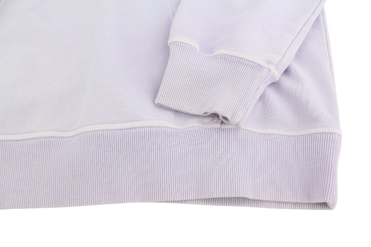 DIESEL S-Ginn-Hood-Ind Mens Hoodie L Light Purple Pullover Kangaroo RRP€175