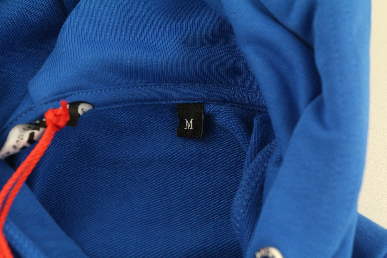 DIESEL S-Ginn-Hood-K25 Mens Hoodie M Blue Oversizedd Pullover Kangaroo RRP125