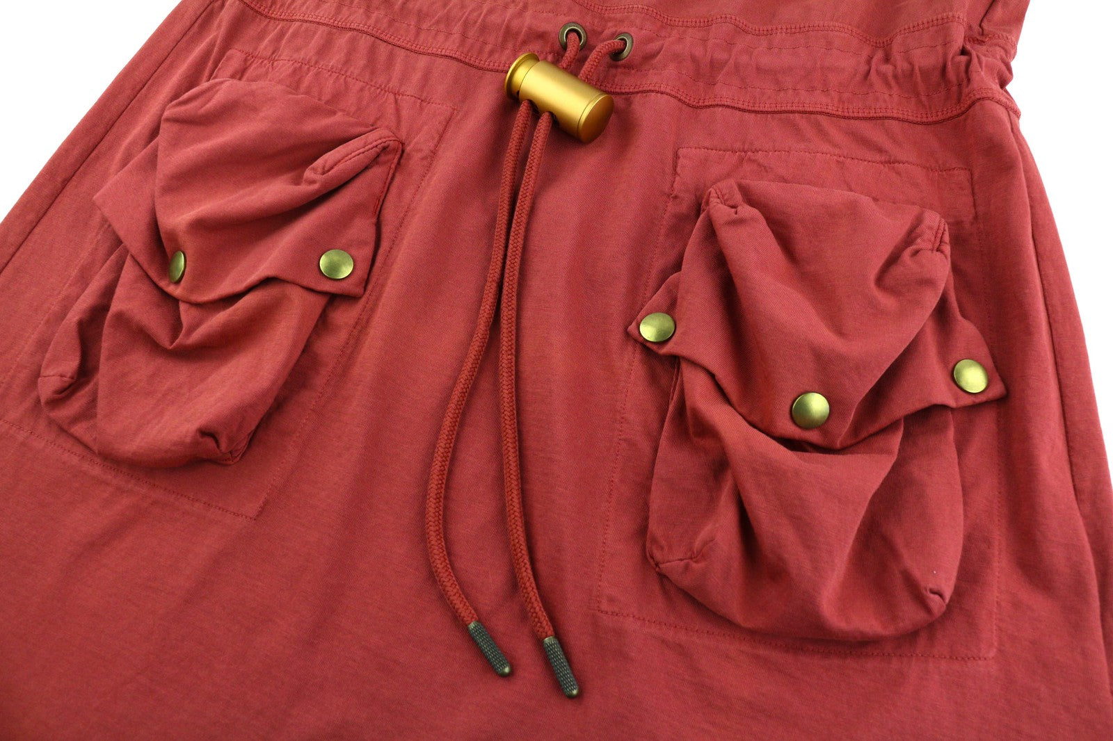 DIESEL D-Bells-B Womens Dress S 3/4 Sleeves Crew Neck Drawstring Waist RRP€110