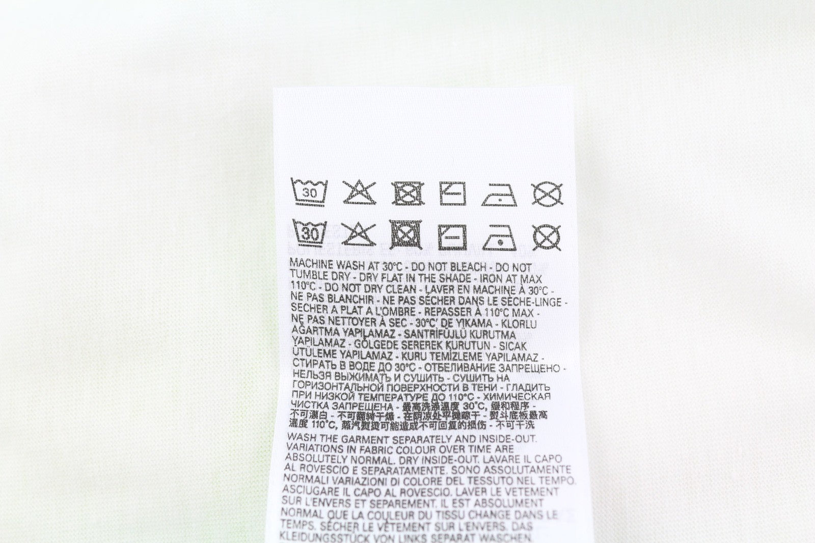 DIESEL T-Just-E19 Mens T-Shirt XL Short Sleeved Crew Neck Front  Tricot White