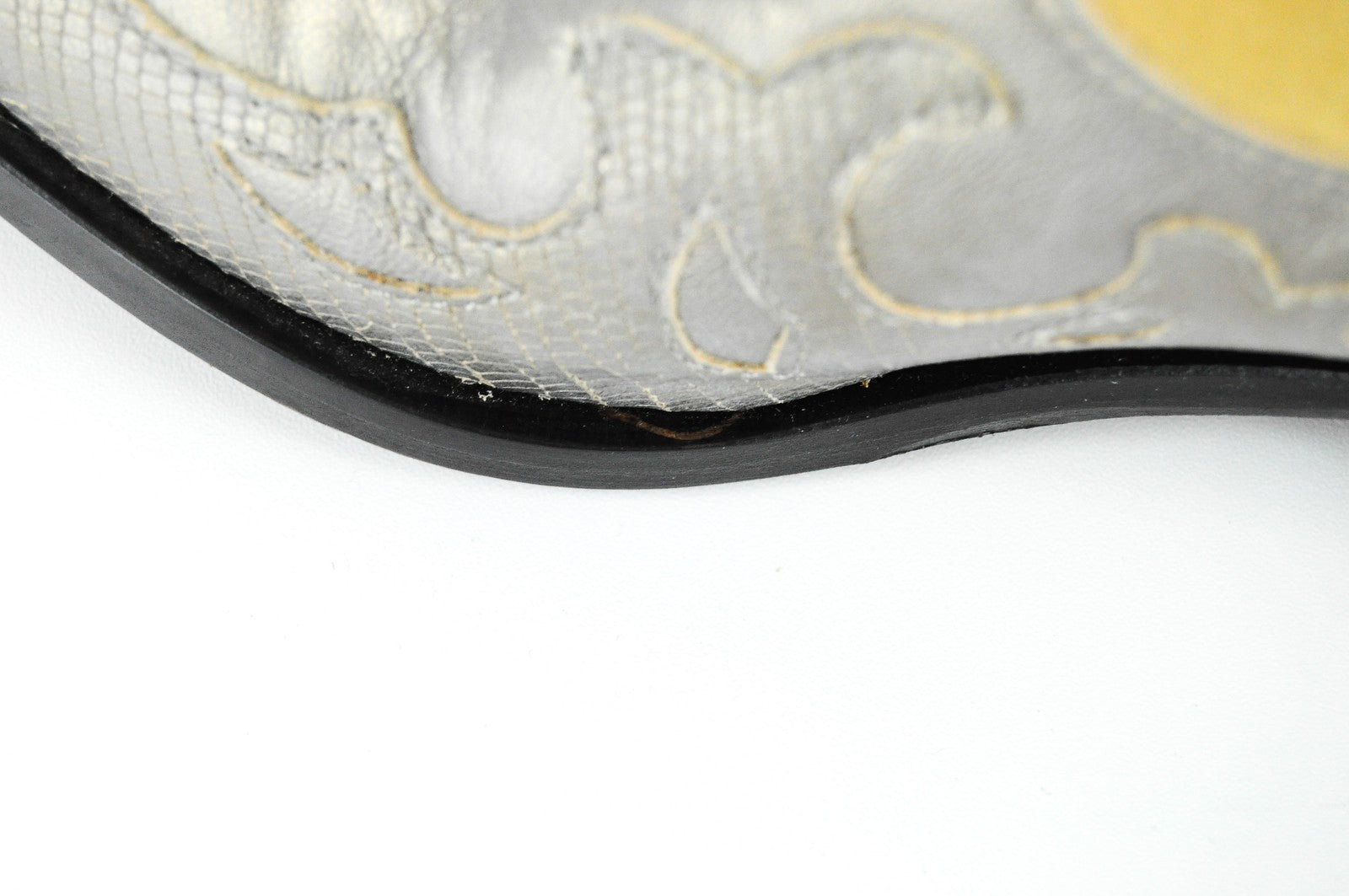 REPLAY Womens Cowboy Boots EU36 Brown Silver Suede Pattern Leather Ankle