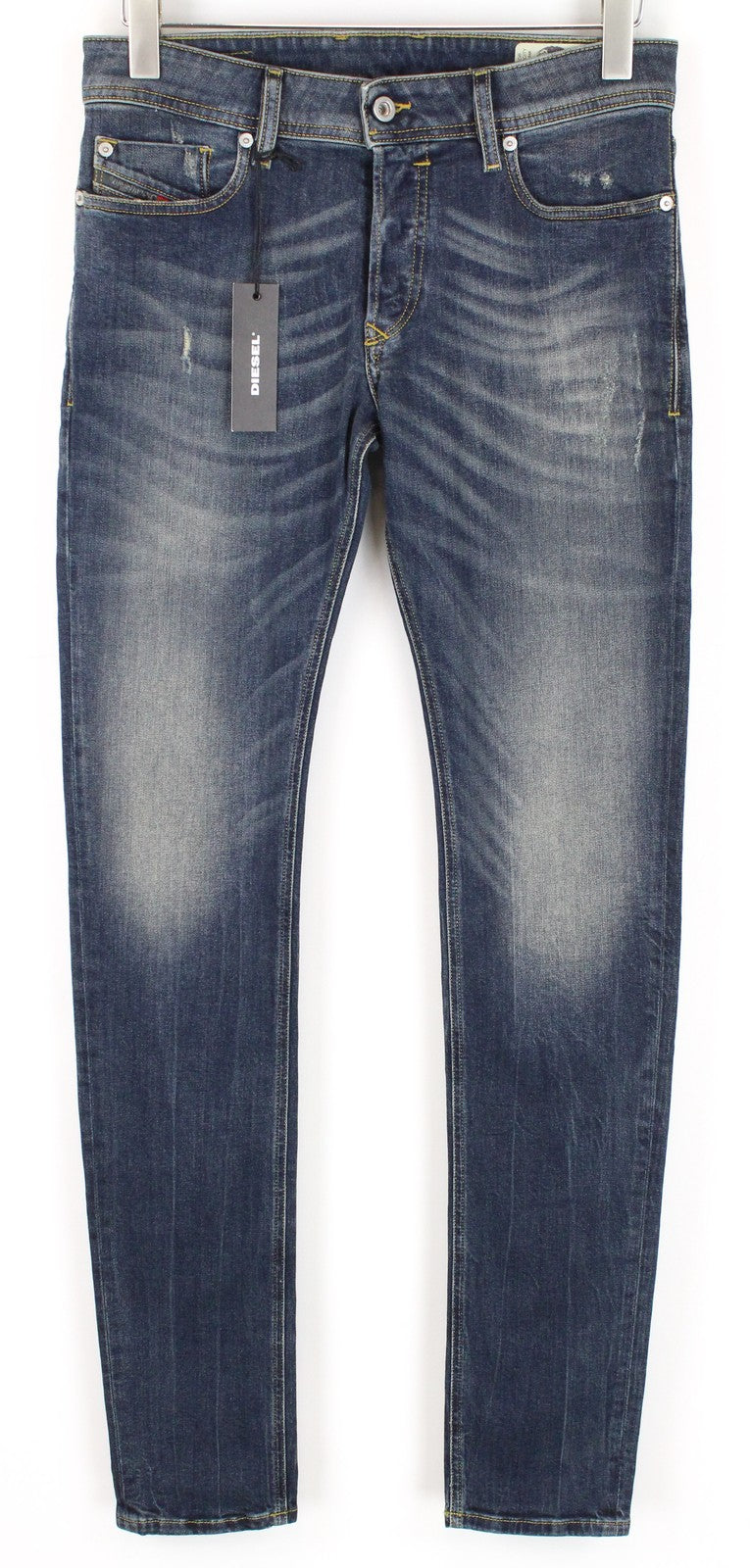 DIESEL Troxer R9CG6 Mens Jeans W28/L34 Dark Blue Skinny Slim  Cotton