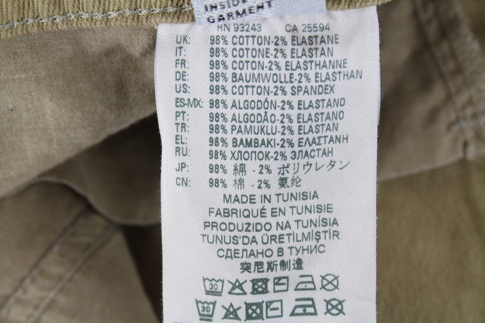 DIESEL Buster R99S6 Mens Jeans W38 Brown Slim Tapered Cotton Stretchy 5-Pocket