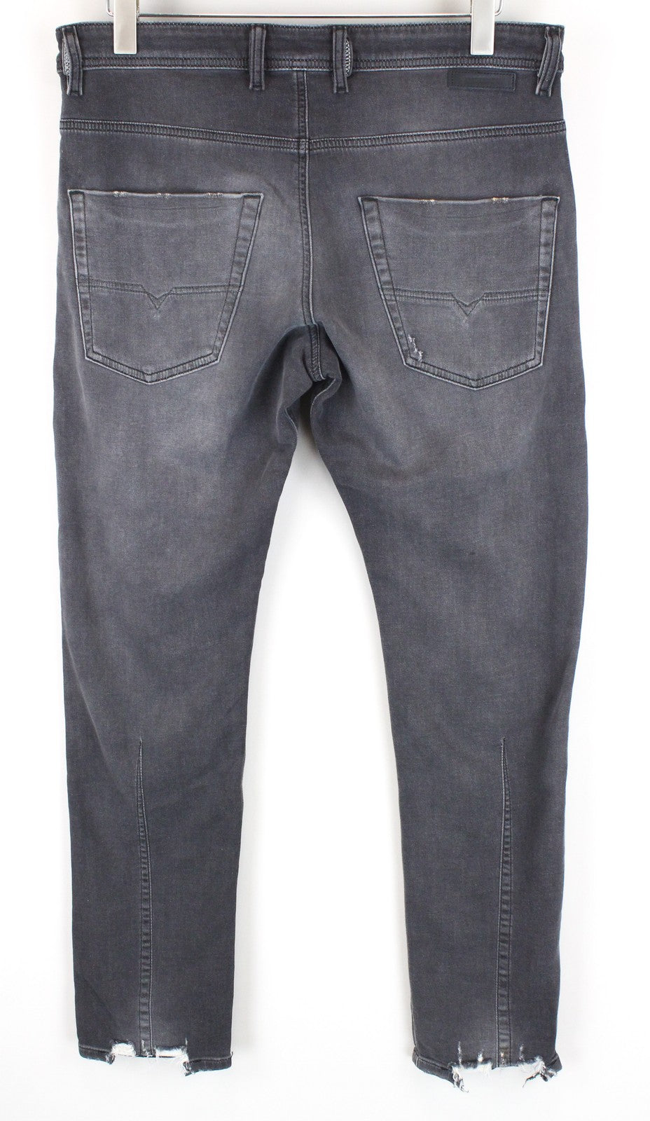 DIESEL Krooley CB-NE 069EM Mens Jeans W28 Grey Jogg Sweat Slim  Distressed