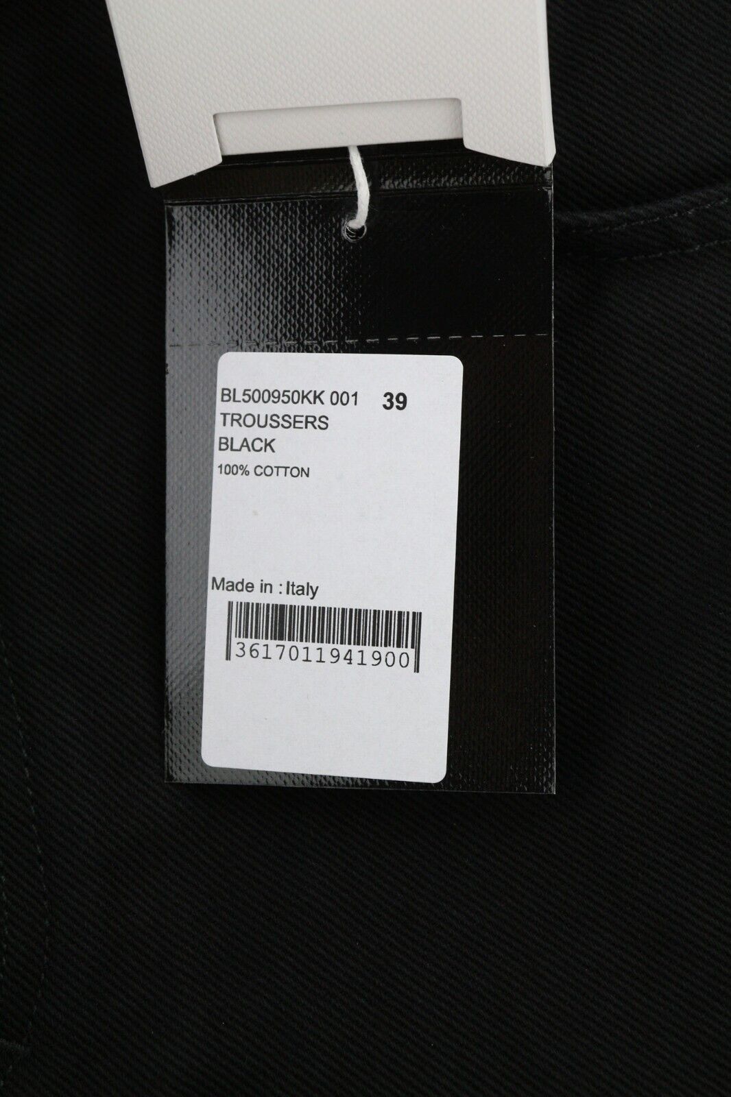 GIVENCHY X Tiffany Mens Jeans W39 Tapered Zipper Closure Pockets  Dark Black