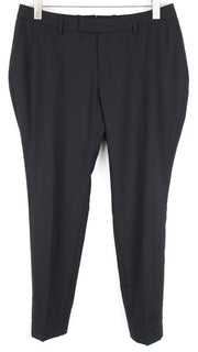 SUISTUDIO Robin Womens Trousers UK10L Black Pleated Wool Dress Dress