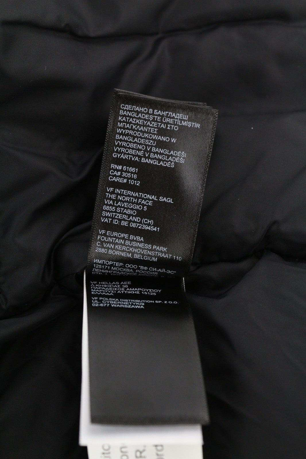 THE NORTH FACE Diablo Down Mens Jacket S Black 700 Down Insulated Quilted