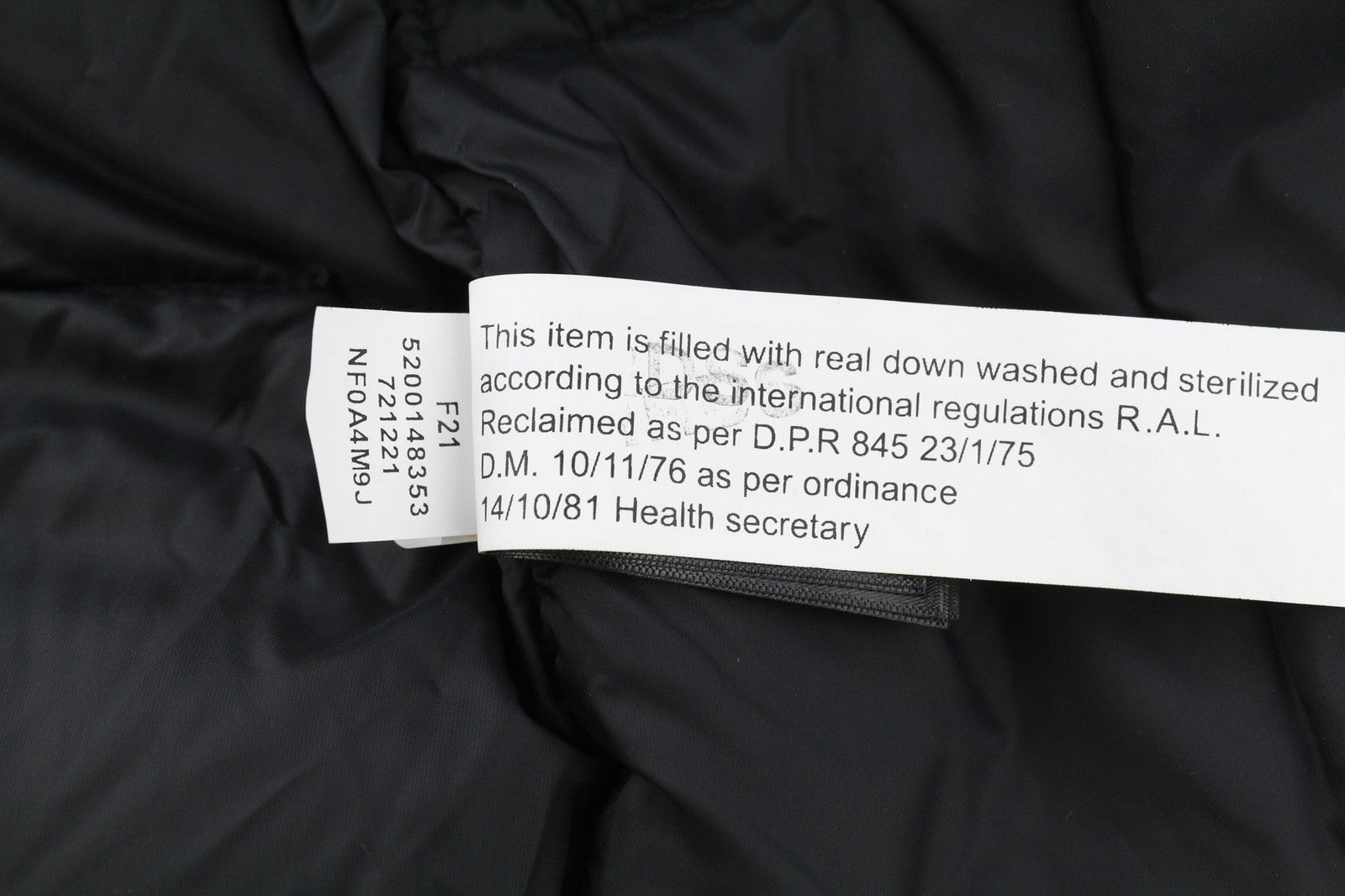 THE NORTH FACE Diablo Down Mens Jacket S Black 700 Down Insulated Quilted