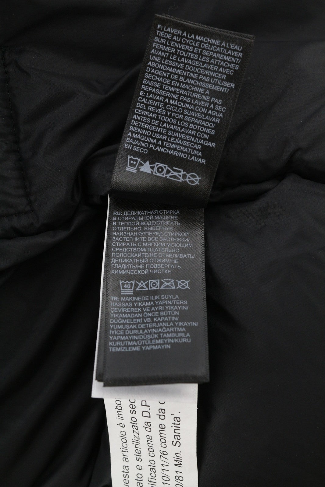 THE NORTH FACE Diablo Down Mens Jacket S Black 700 Down Insulated Quilted