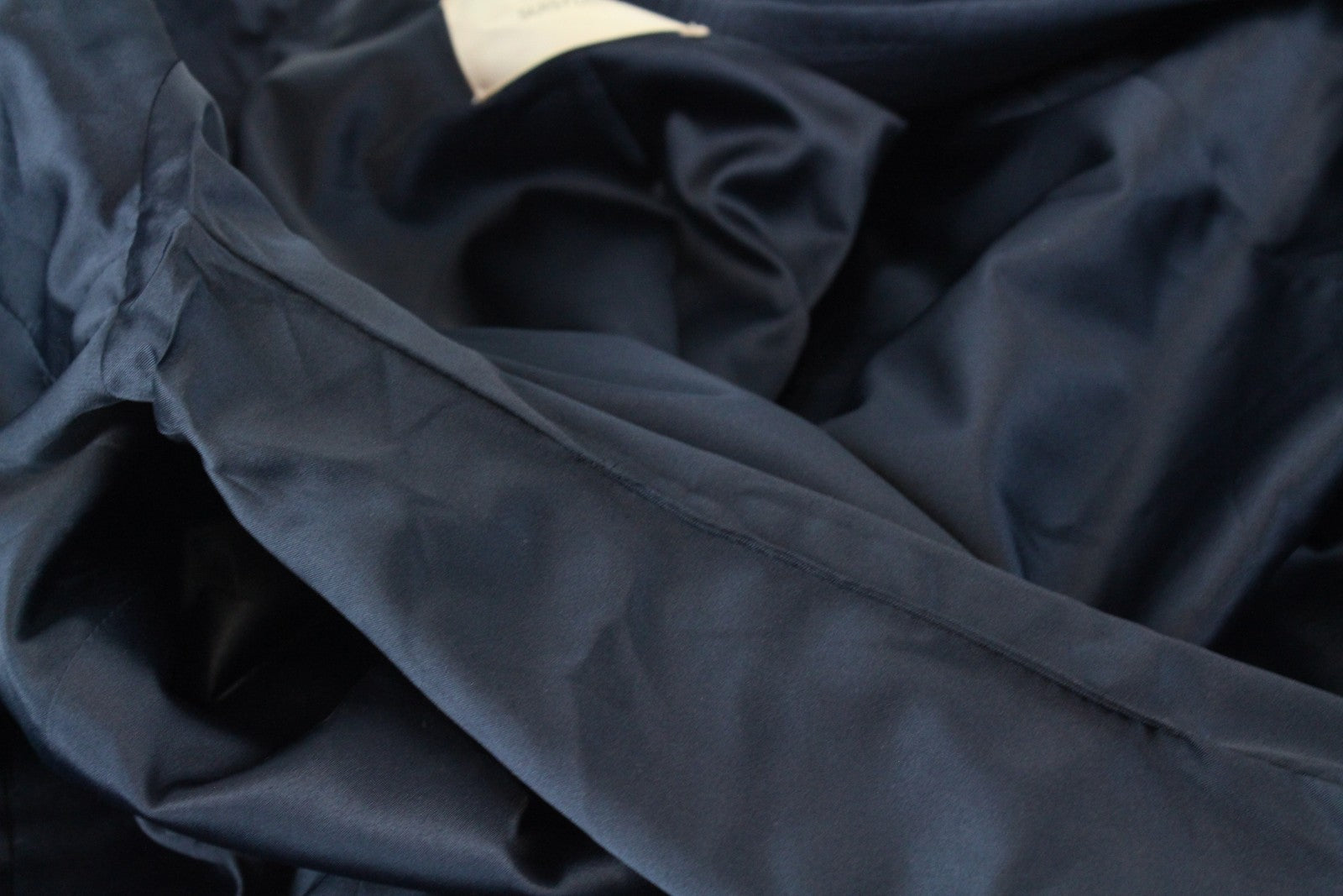 SUISTUDIO Cameron Womens Blazer UK10R Navy Checked Wool Single-Breasted