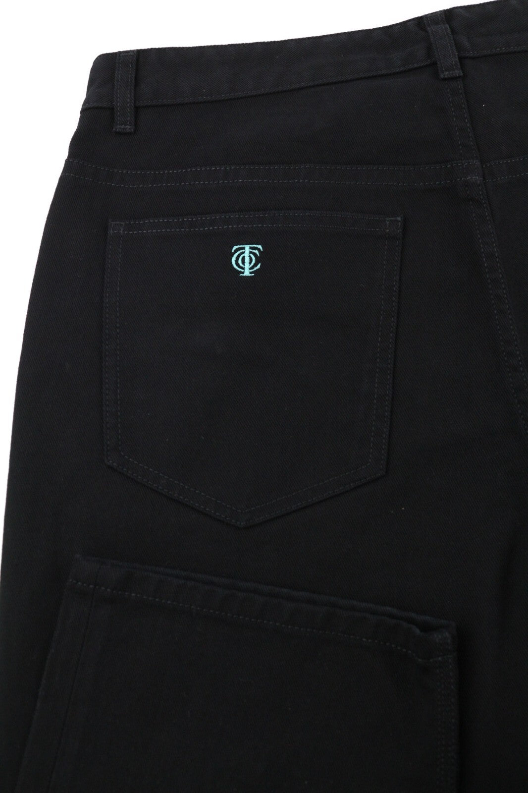 GIVENCHY X Tiffany Mens Jeans W37 Tapered Zipper Closure Pockets  Dark Black