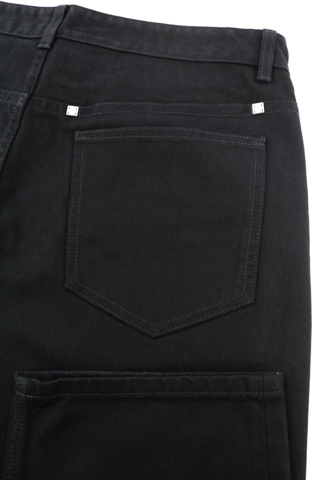GIVENCHY X Tiffany Mens Jeans W37 Tapered Zipper Closure Pockets  Dark Black