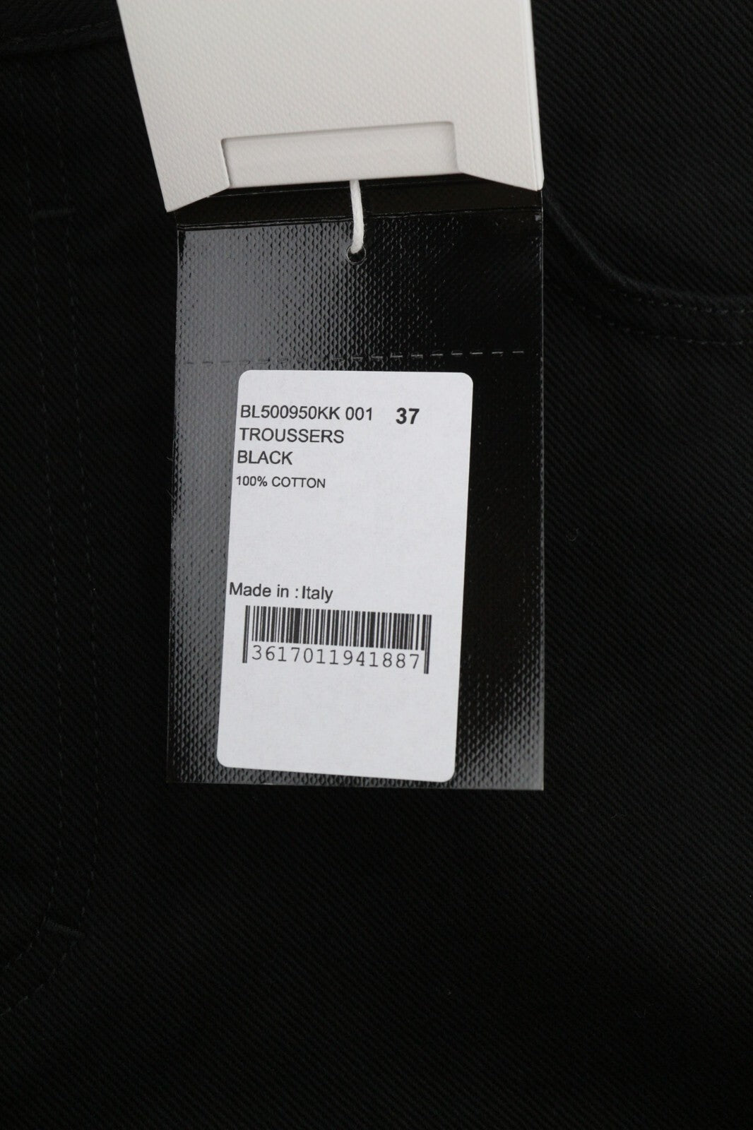 GIVENCHY X Tiffany Mens Jeans W37 Tapered Zipper Closure Pockets  Dark Black