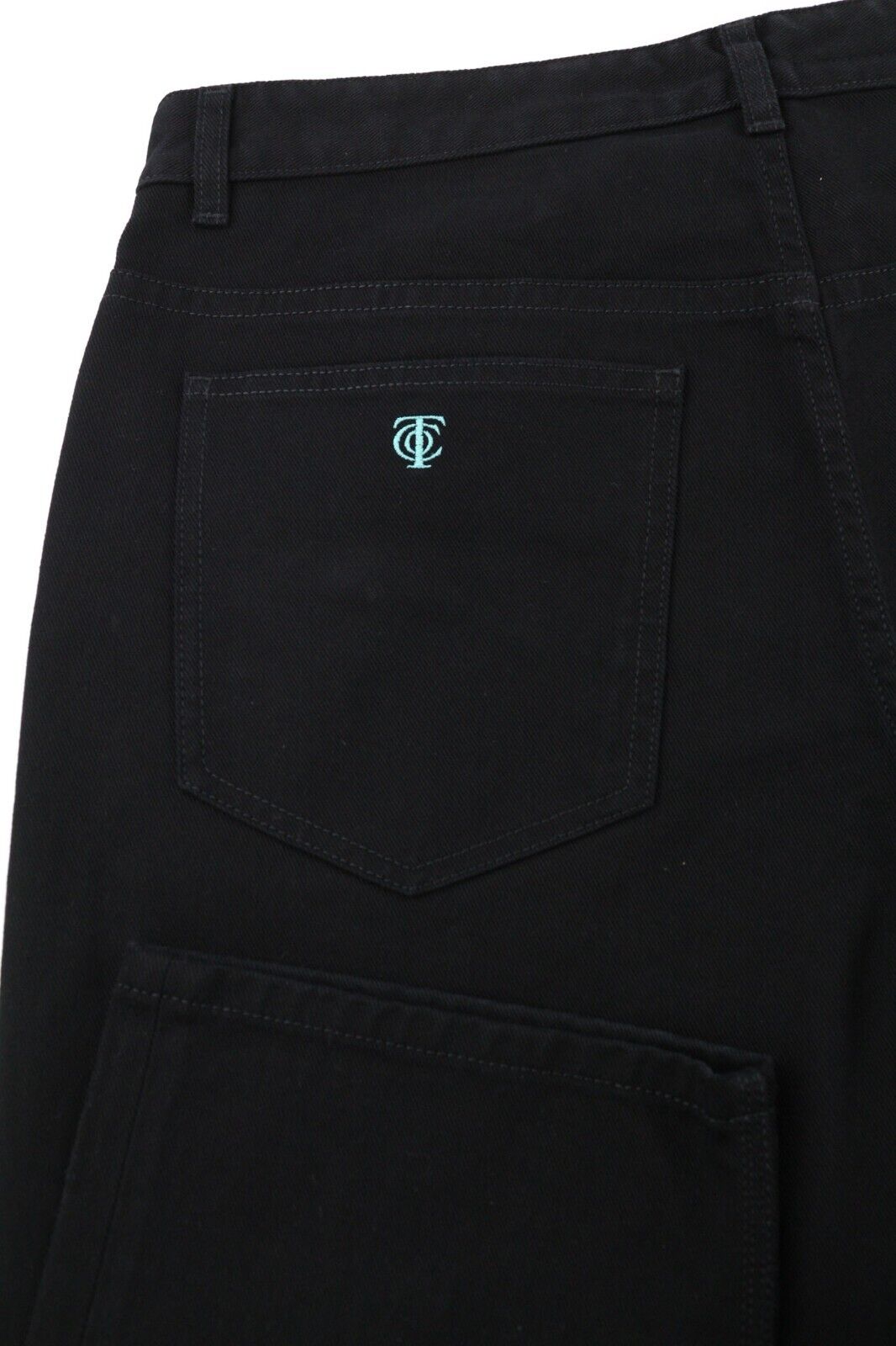 GIVENCHY X Tiffany Mens Jeans W41 Tapered  Zipper Closure Pockets Dark Black