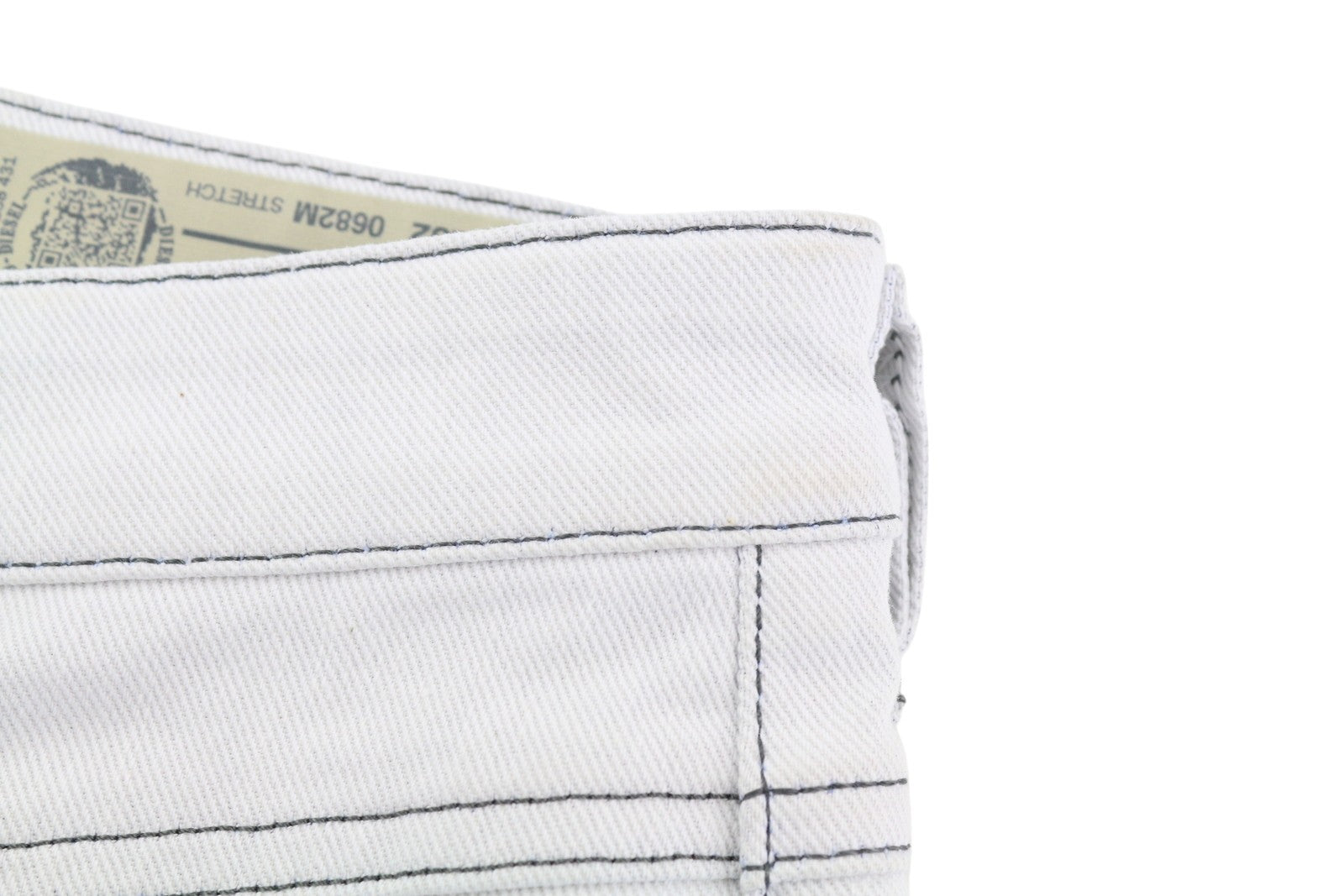 DIESEL Belthy Ankle-C1 0682M Women Jeans W25/L32 Regular Slim Straight Low Waist