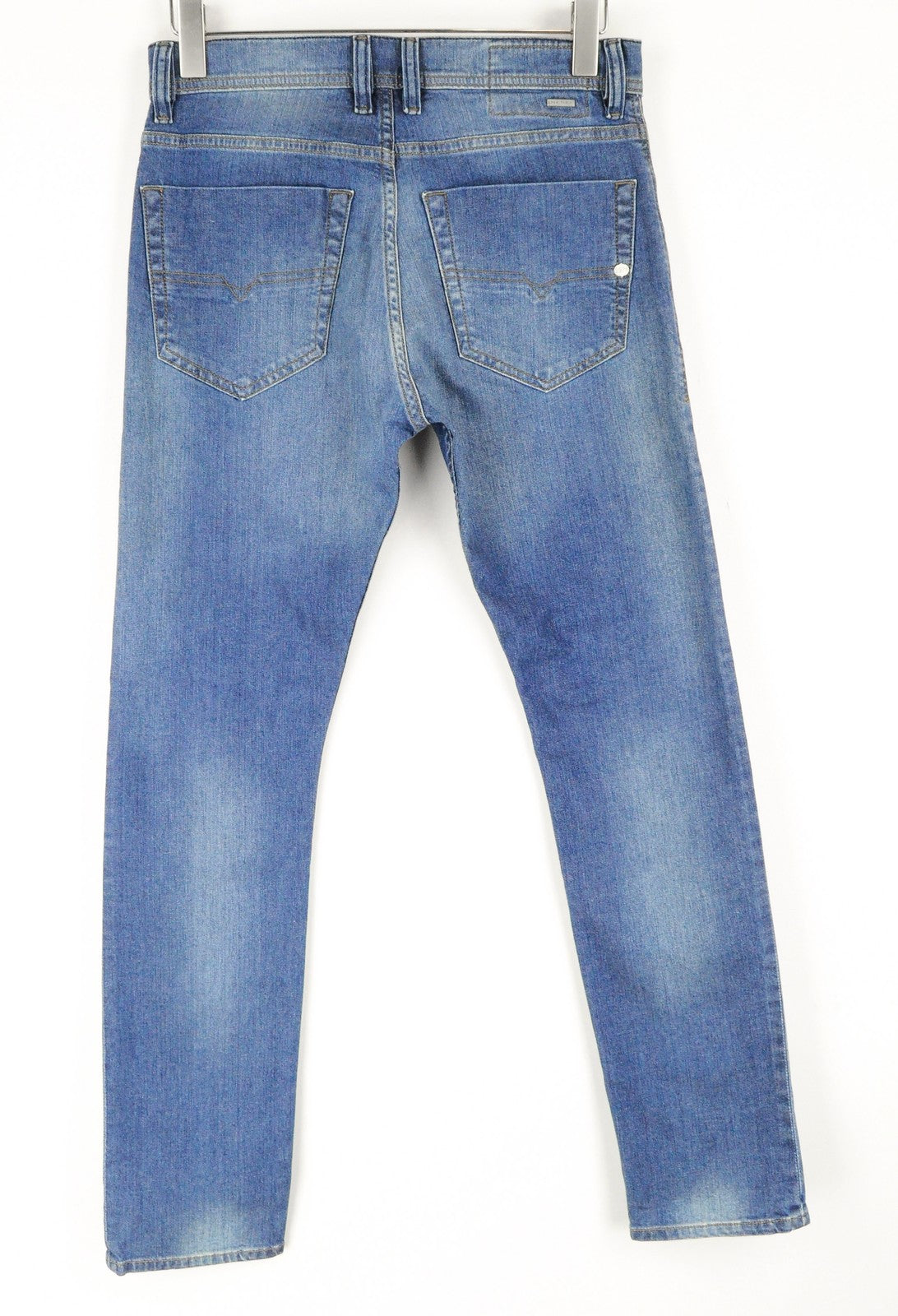 DIESEL Tepphar C84QQ Mens Jeans W29/L30 Slim Carrot  Blue Cotton Stretch