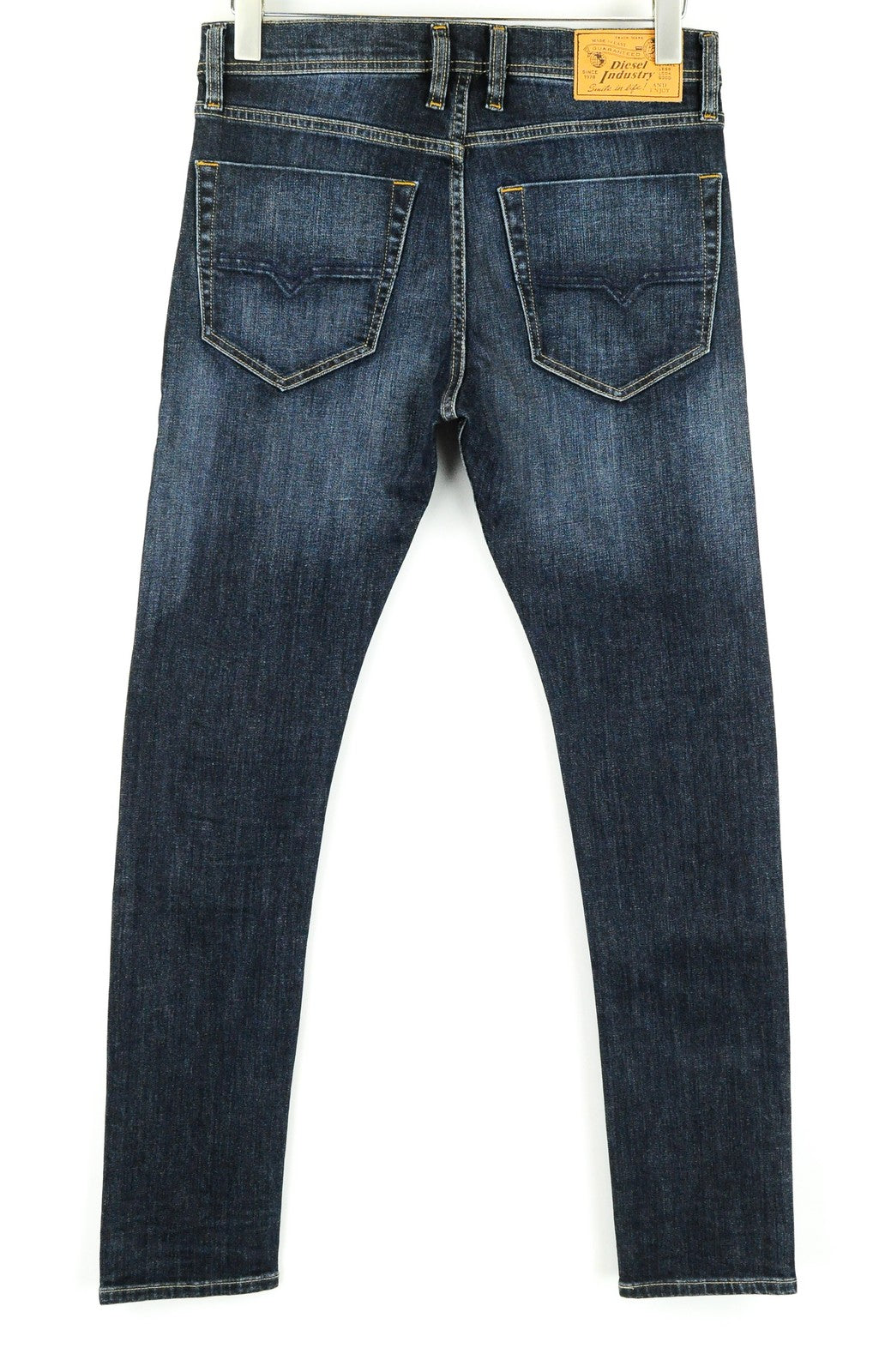 DIESEL Tepphar RFE03 Mens Jeans W28 L32 Slim Carrot  Washed Blue Cotton