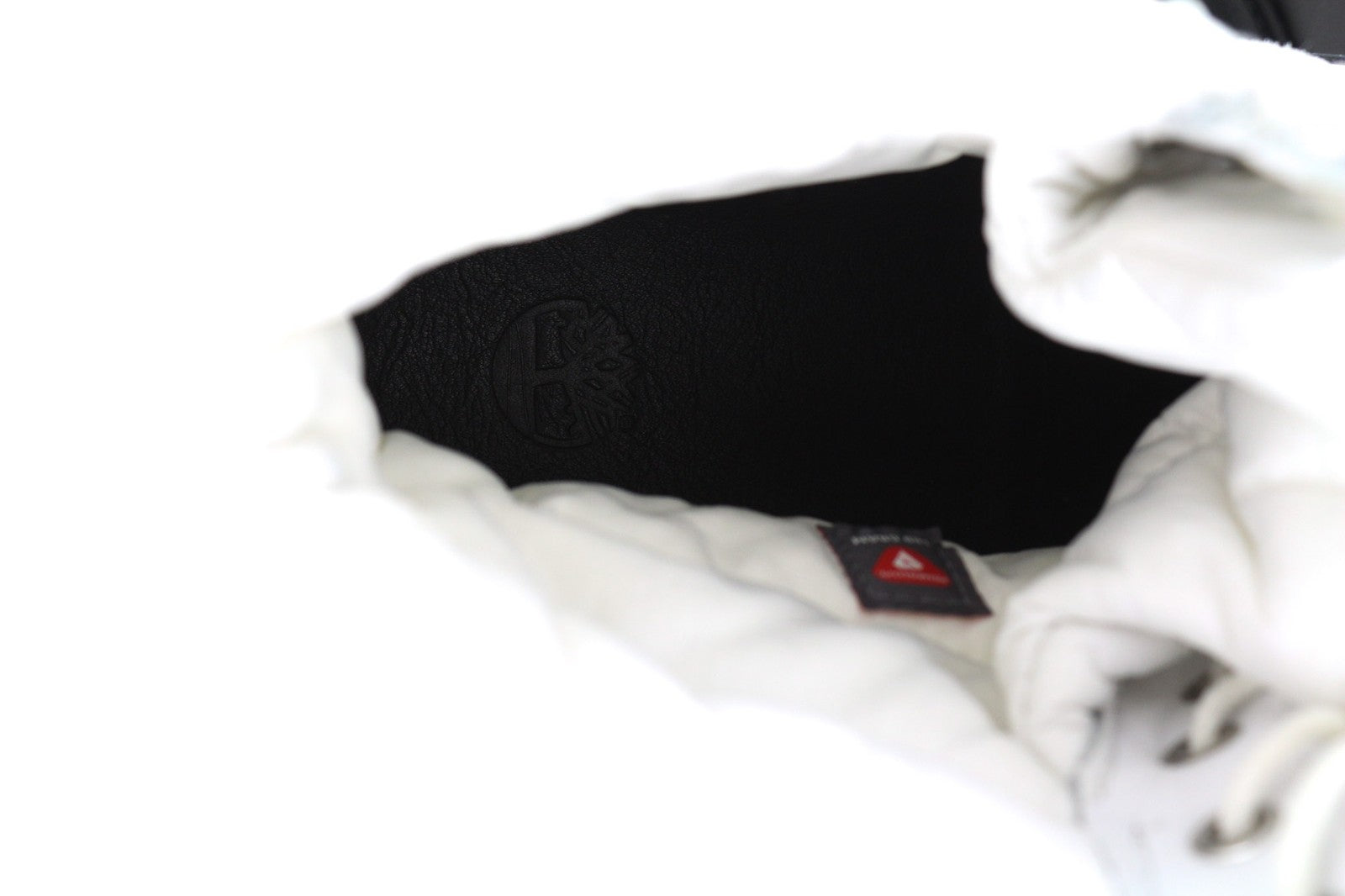 TIMBERLAND A2BY4-A4040 Mens Shoes EU43.5/44 Black White Leather High-Top Laced