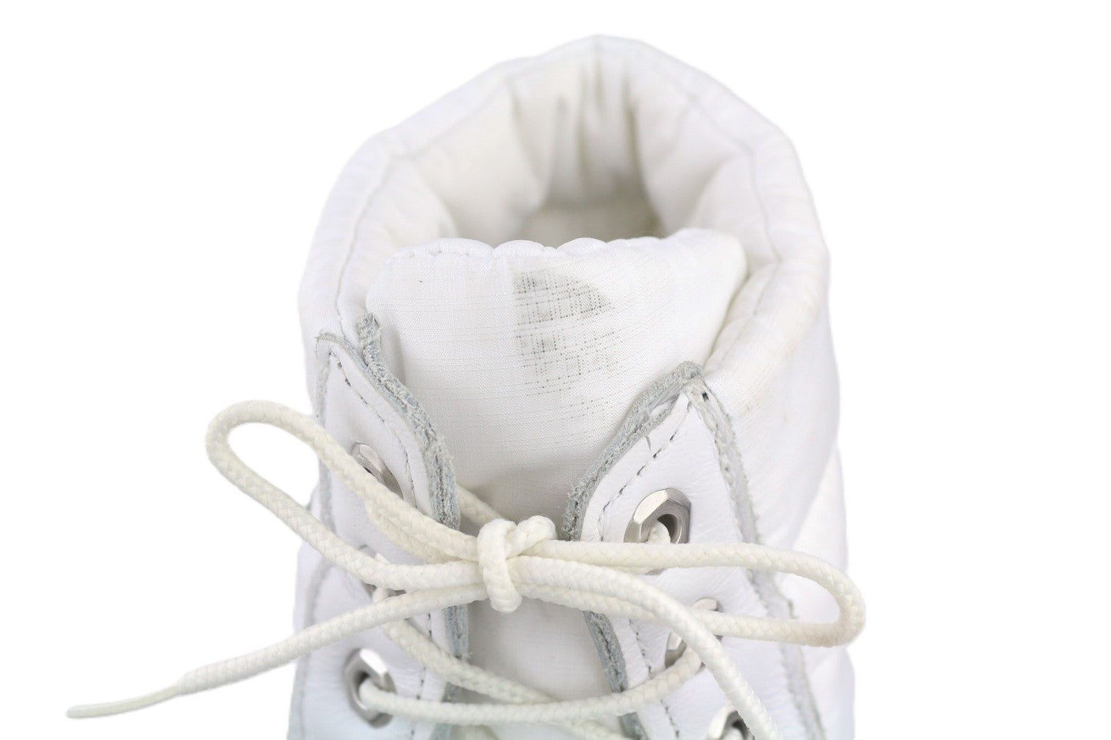 TIMBERLAND A2BY4-A4040 Mens Shoes EU43.5/44 Black White Leather High-Top Laced