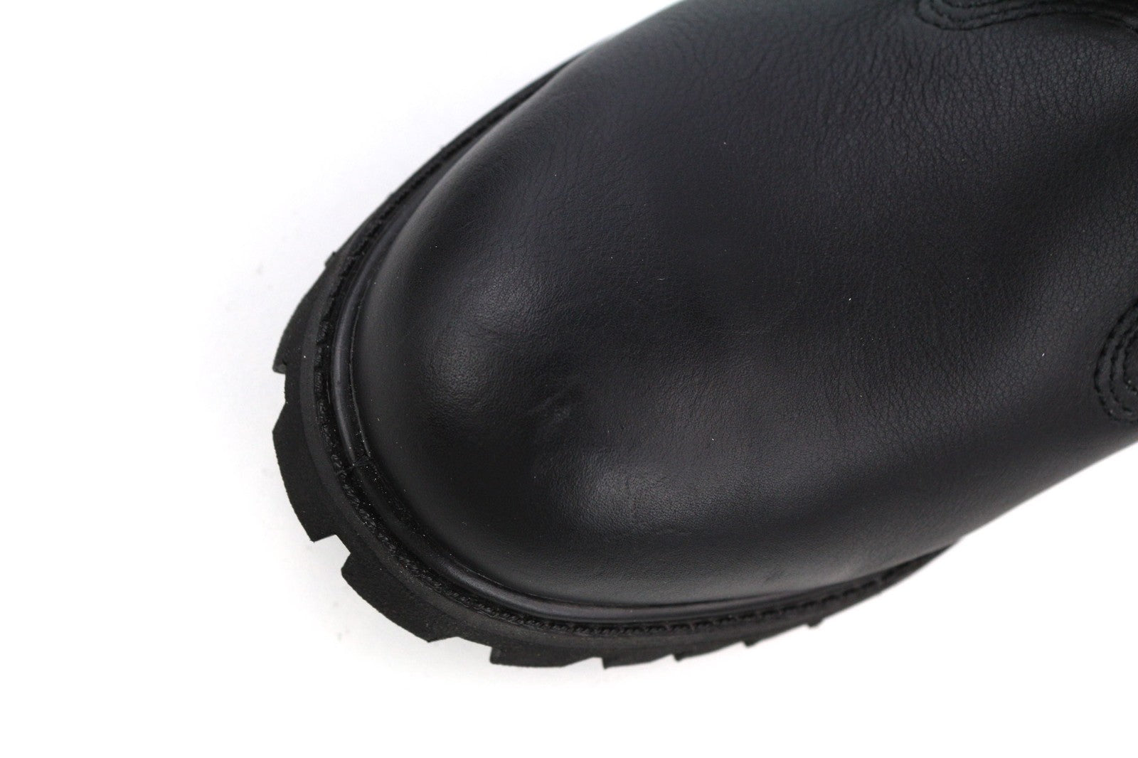 TIMBERLAND A2BY4-A4040 Mens Shoes EU43.5/44 Black White Leather High-Top Laced