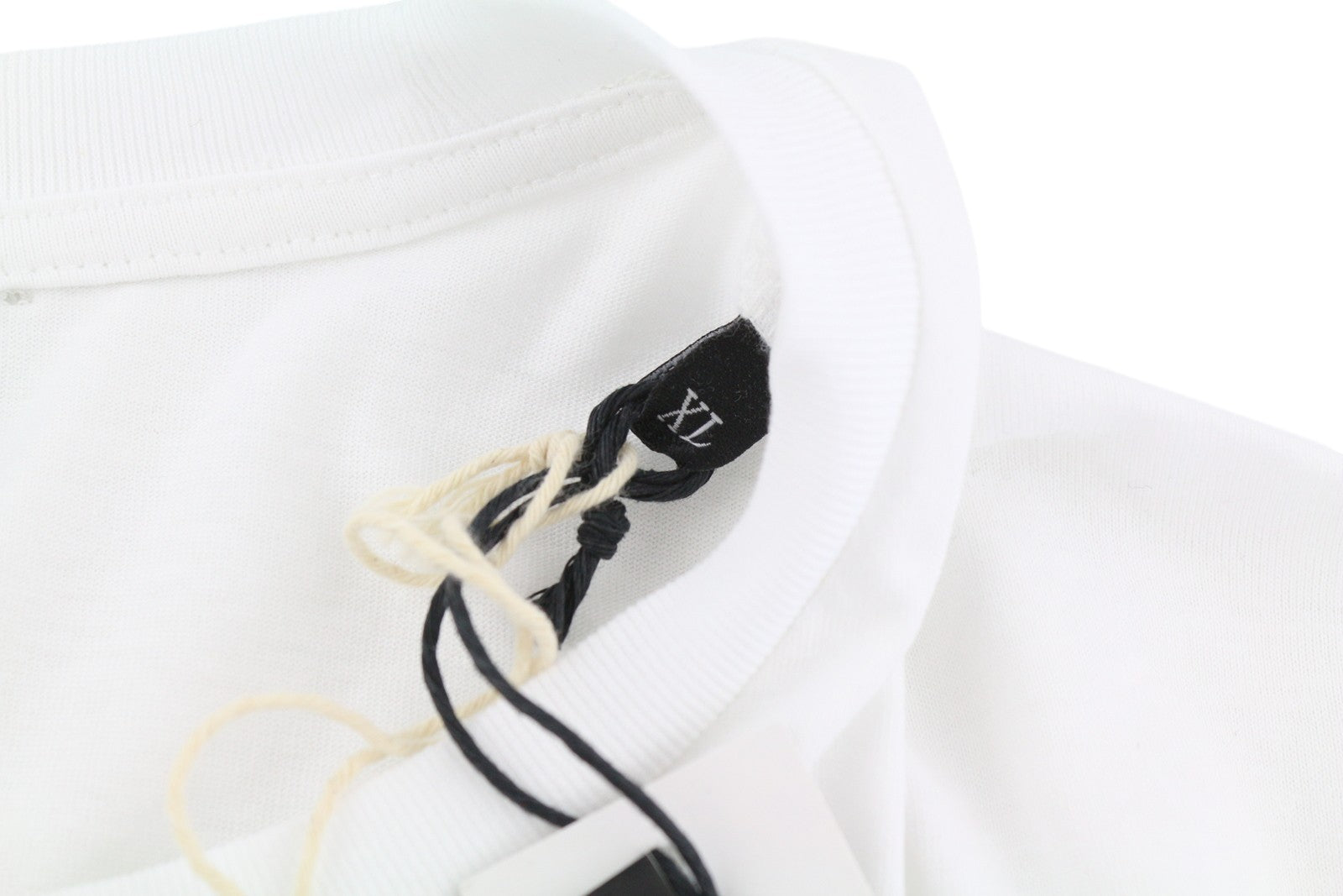 DIESEL T-Diegos-LS-K27 Mens T-Shirt XL White Cotton Long Sleeve Crew Neck