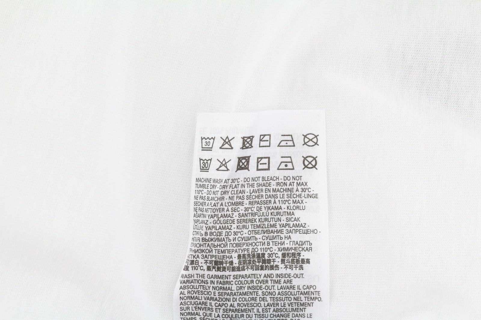 DIESEL T-Diegos-LS-K27 Mens T-Shirt XL White Cotton Long Sleeve Crew Neck